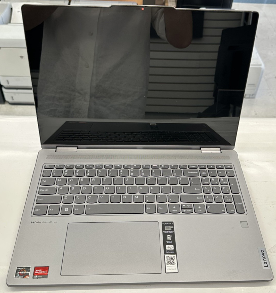Lenovo 83BS Yoga 7 2-in-1 16″ Touchscreen AMD Ryzen 5 7535U 2.9GHz 8GB 512GB SSD