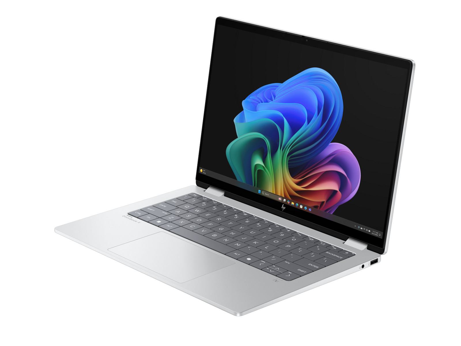 HP OmniBook X 14″ 2K Flip 2-in-1 Touch PC AMD Ryzen AI 5 340 16GB 512GB WiFi7