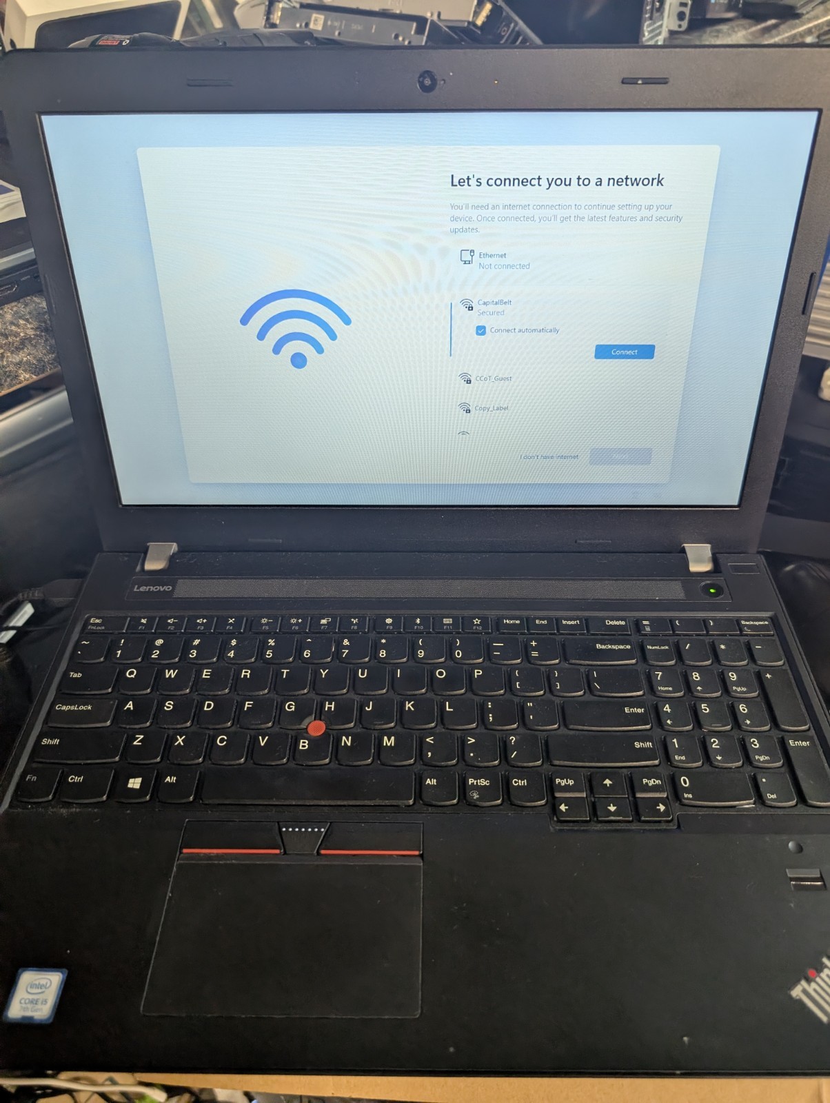 Lenovo ThinkPad E570 i5-7200U 2.5GHz 8GB RAM 500GB HDD Windows 11 Pro