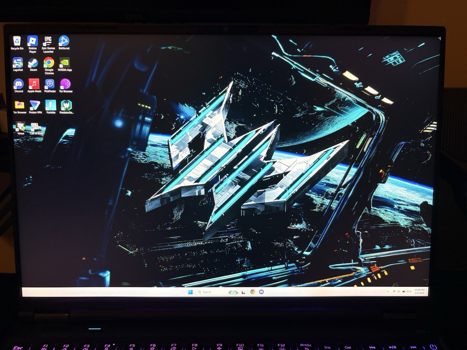 acer predator helios neo 16s ai 5070ti Ultra 9 275hx