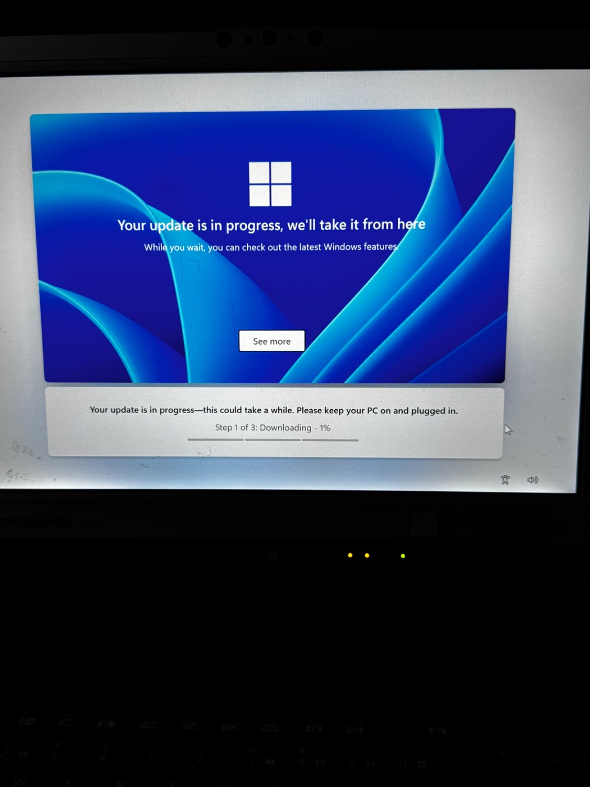 PANASONIC TOUGHBOOK CF-33 12″ i5-7300U@2.60GHz 8GB RAM 512GB Bios Psswd Is Lockd