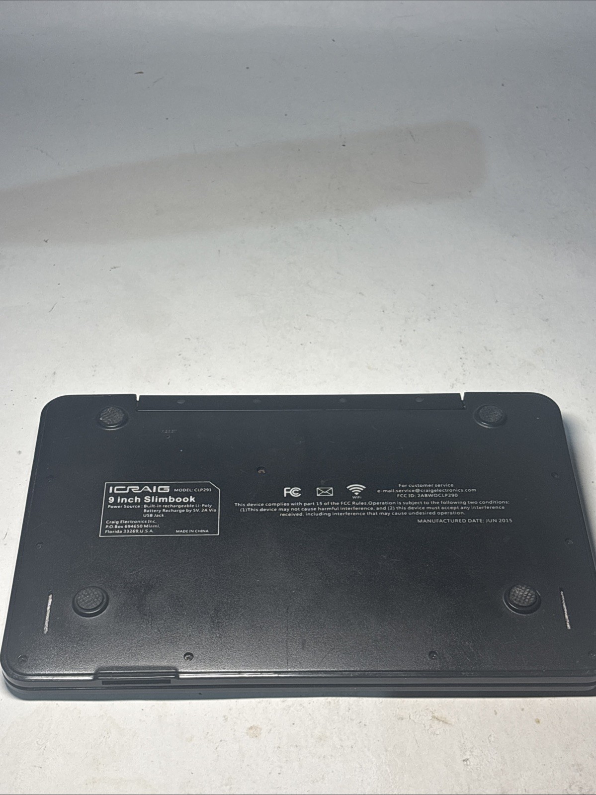 Icraig Model CLP291 Dual Core Android 4.4.2 4GB Slimbook Read Description