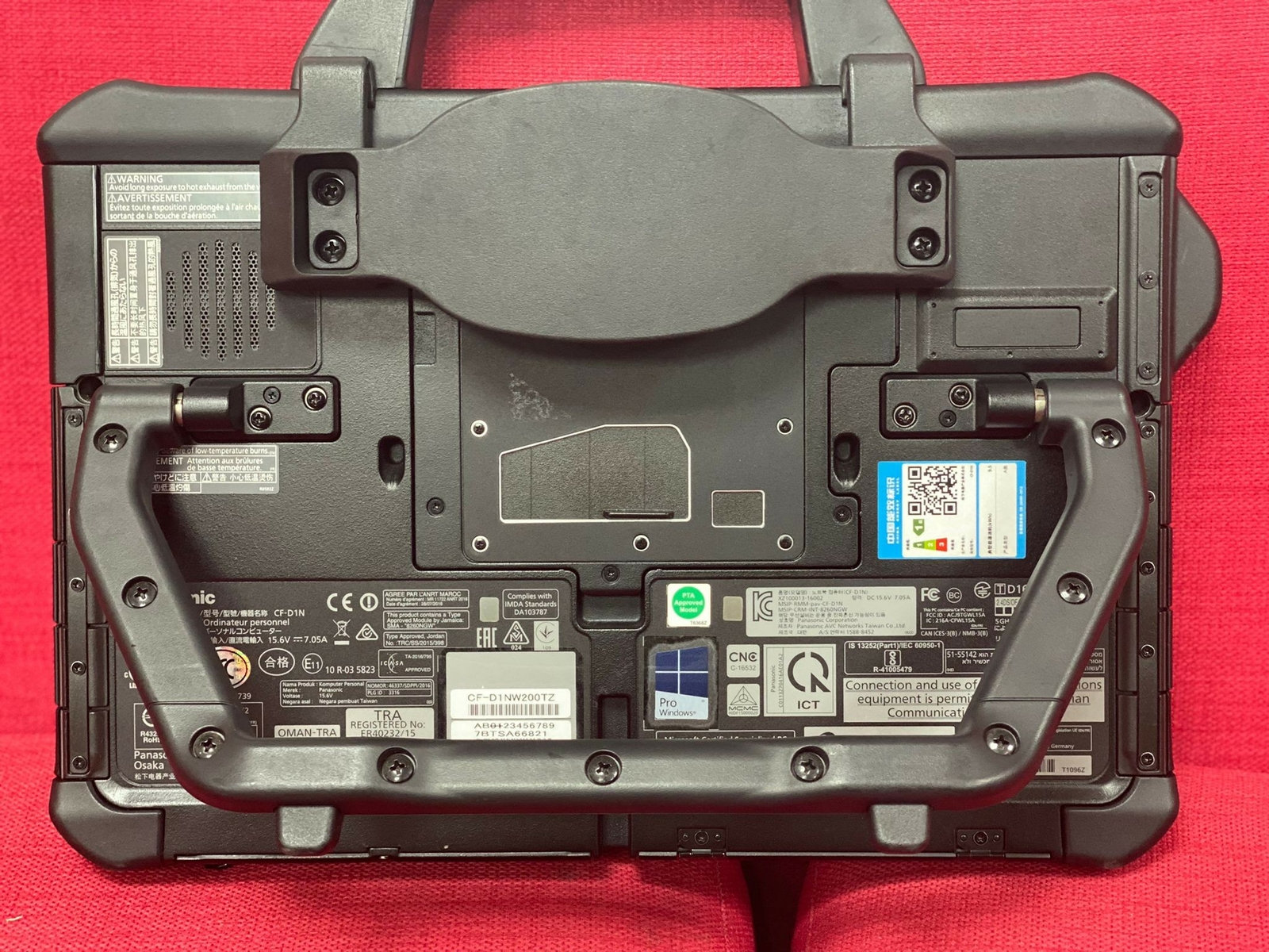 JOBLOT OF 5 PANASONIC MK3 TOUGHBOOK CF-D1 4GB 1TB SSD CORE i5 6TH GENERATION