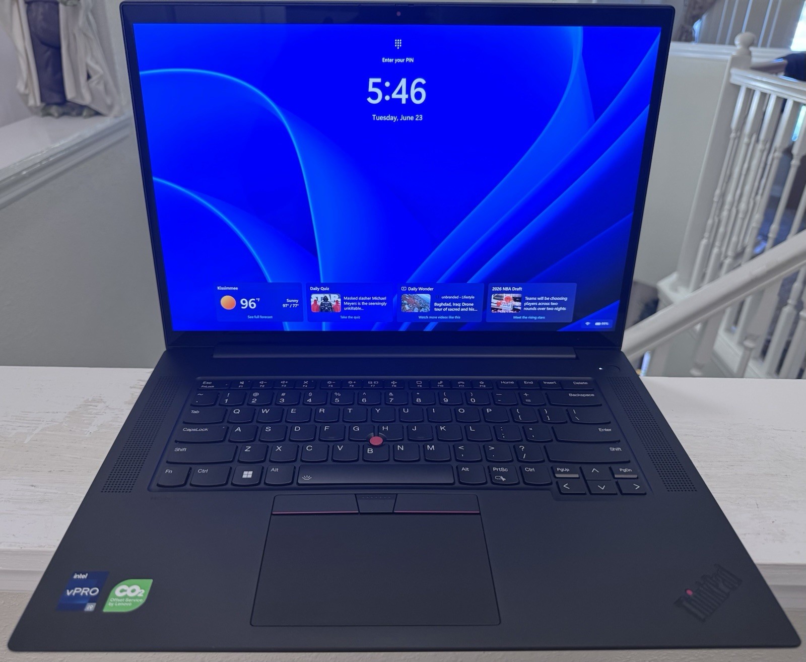 Lenovo ThinkPad P1 Gen 5 I9-12900H 64GB MEM 1TB SSD 4K Touch RTX 3080TI Warranty