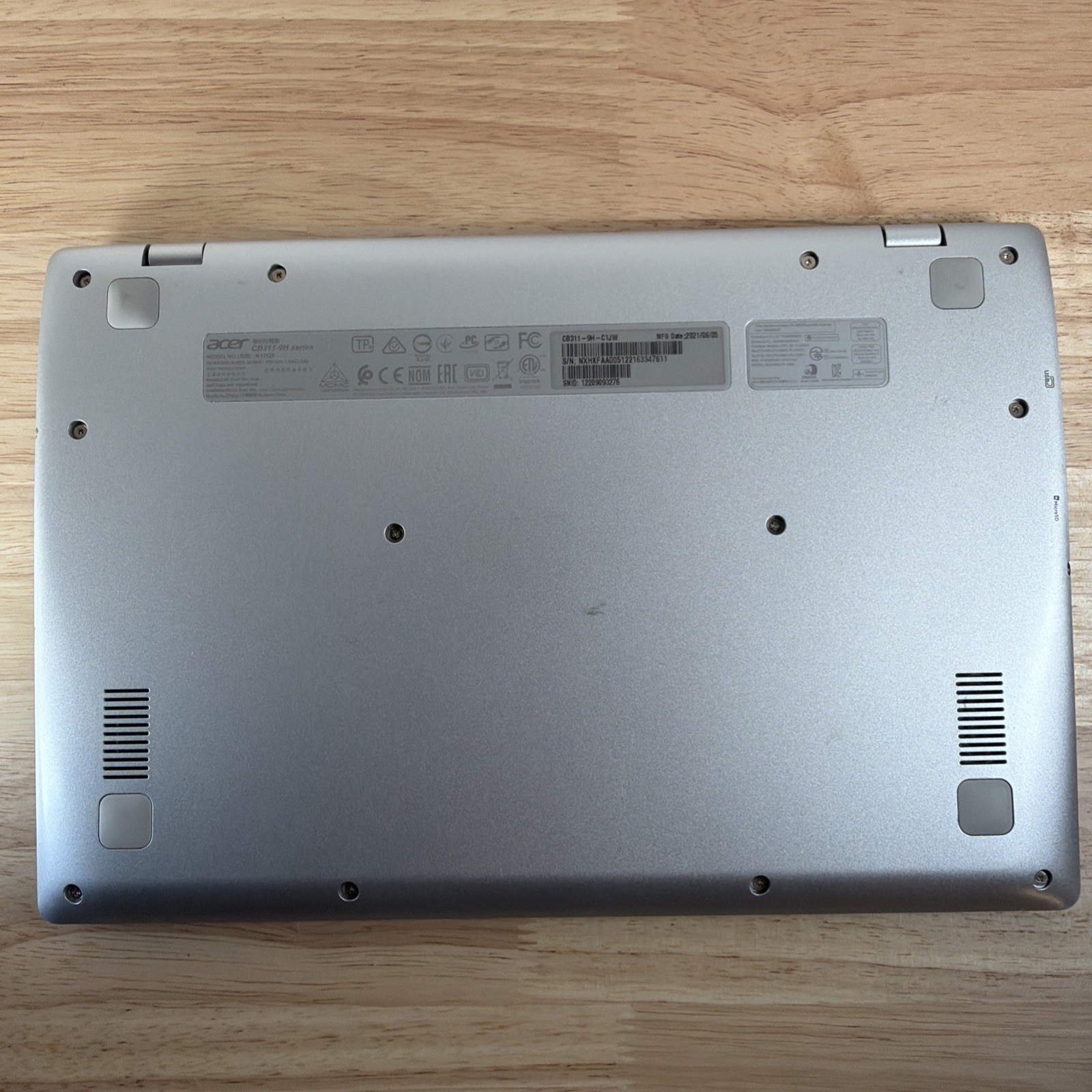 Acer Chromebook N17Q8 CB311 Series – Bad Battery READ