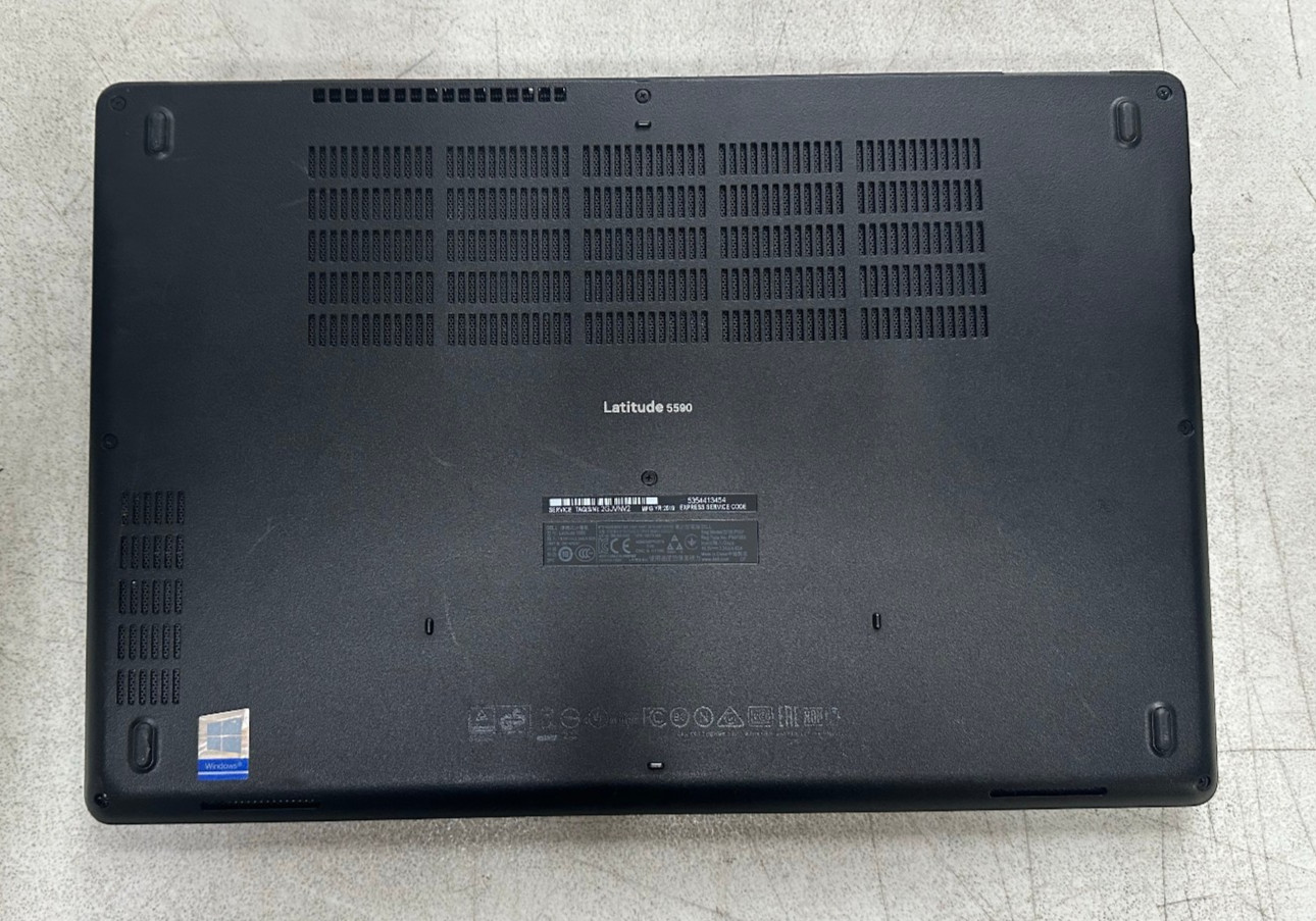 Dell Latitude 5590 15.6 FHD (i5-8250U, 16GB RAM, Boot To Bio) NO HD/BATT/ADAPTER