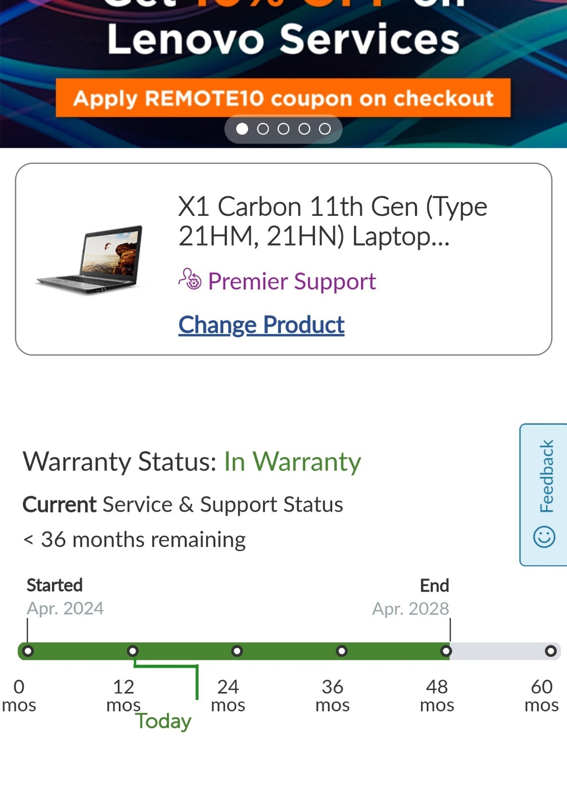 Lenovo ThinkPad X1 Carbon Gen 11 14″ i7-1365U Touch, 32GB RAM 1TB SSD, 2028 WTY