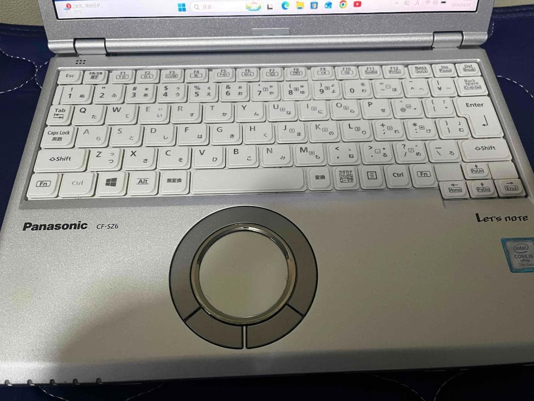 Panasonic Let’s Note CF-SZ6 Laptop Core i5 SSD 512GB Windows 11