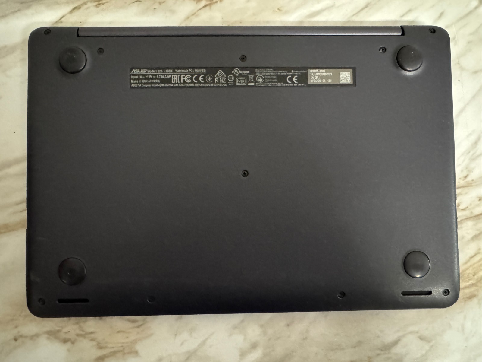 ASUS L203M 11.6″ Laptop Celeron N4000 4GB 64GB Windows 11