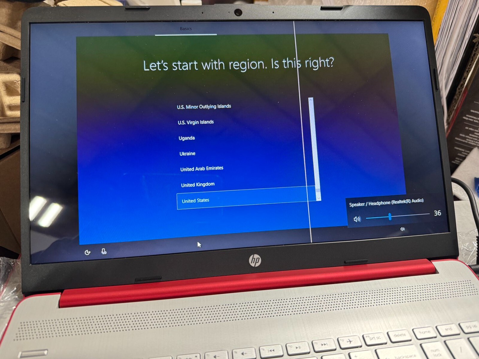 HP Laptop 15-dw0081wm 15.6″ HD Intel N5030 4GB RAM 500GB HDD Win10 Home Red