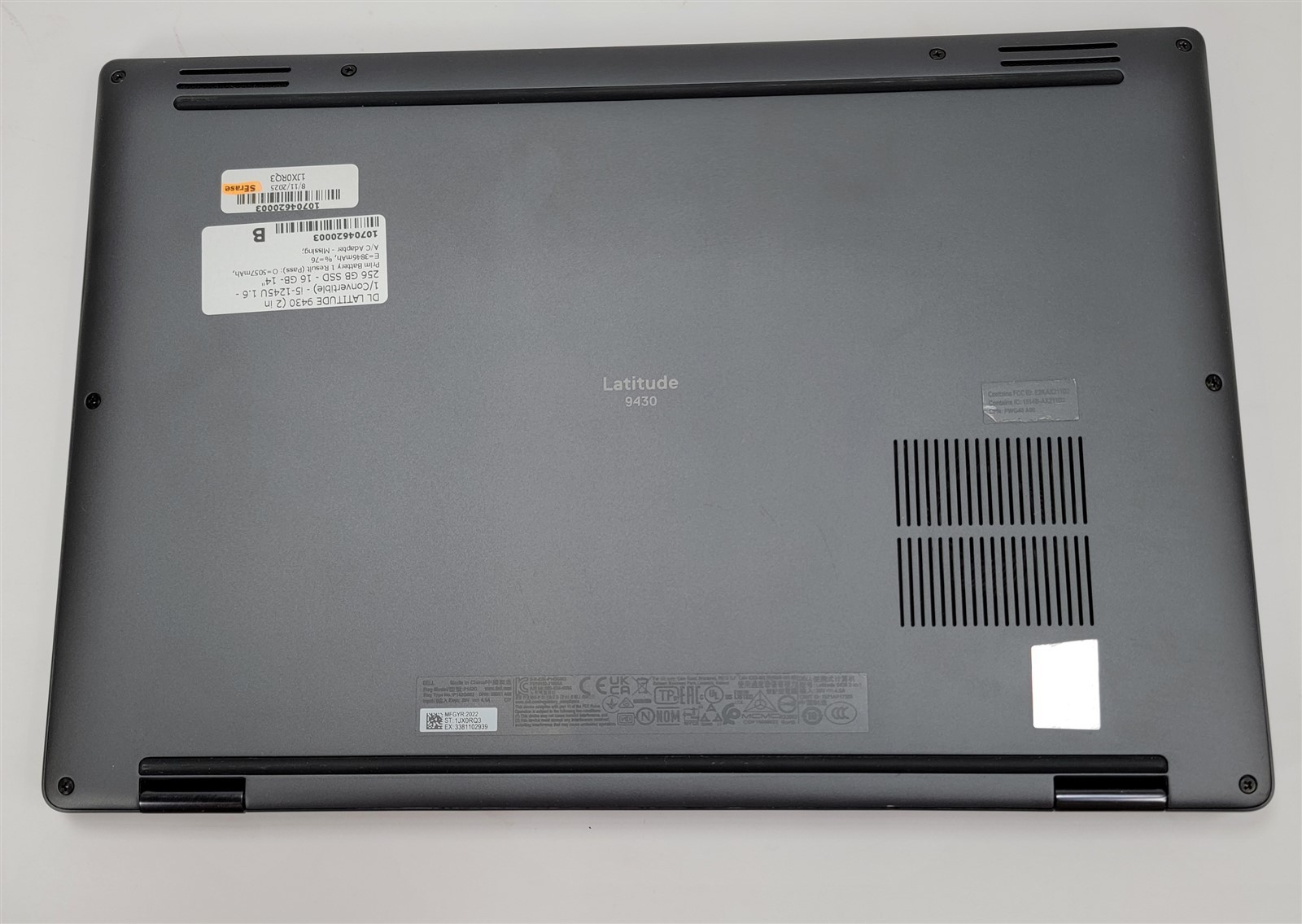 Dell Latitude 9430 2022 14” i5-1245U 1.6GHz 16GB 256GB SSD Touch 2-in-1 Laptop
