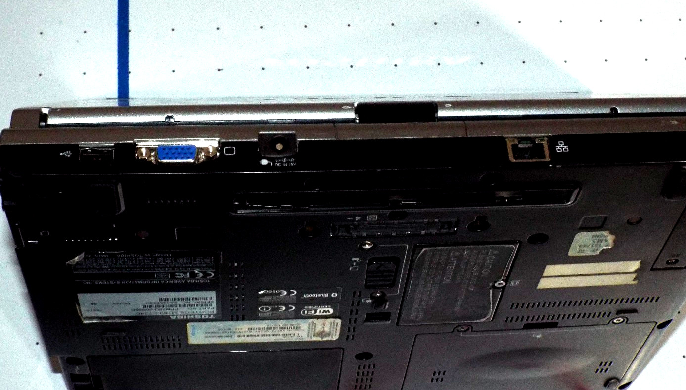 Toshiba Portege M780-S7240 Laptop i7 120GB SSD 4GB RAM WIN 10pro Stylus/Touch