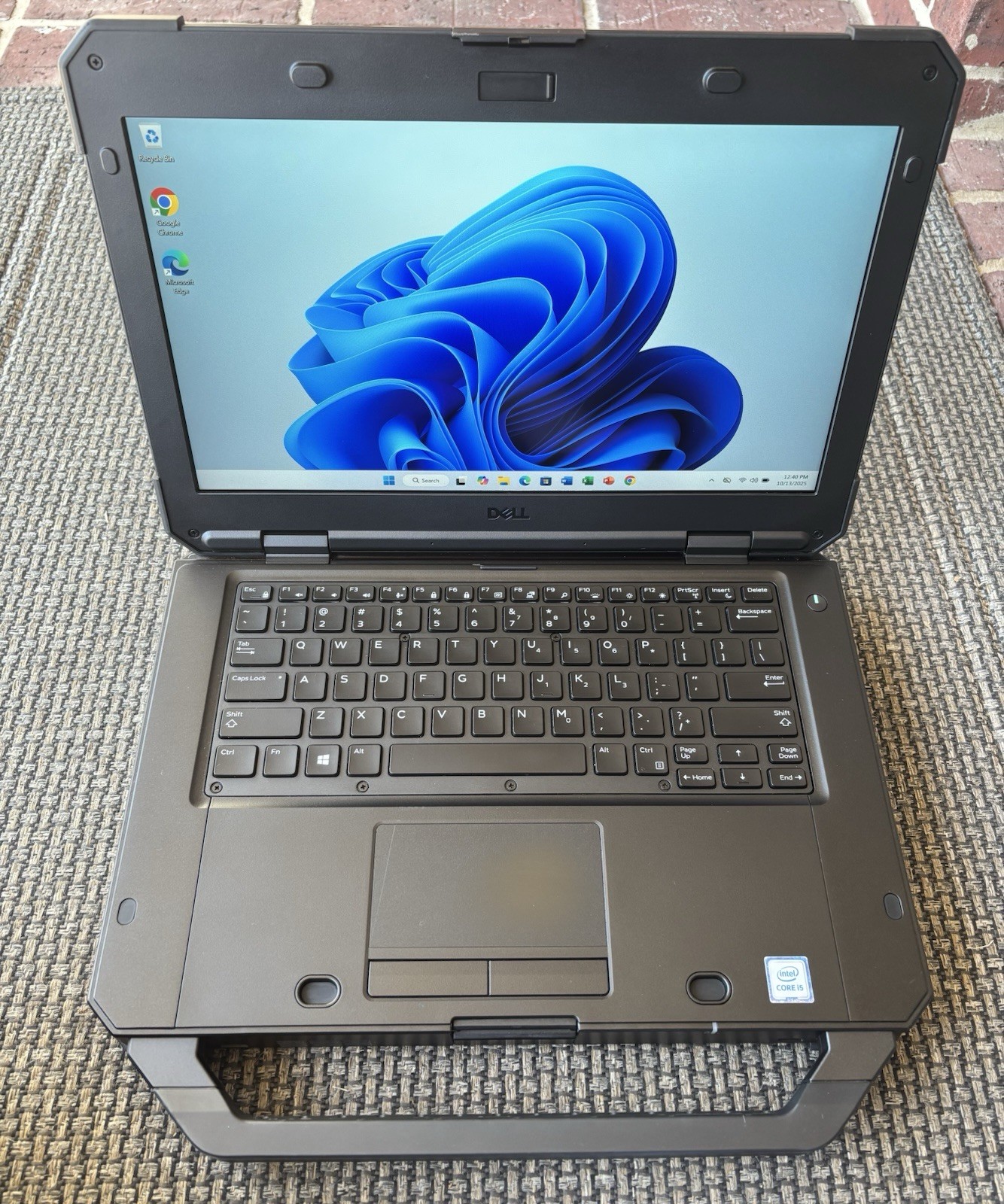 Dell Latitude 5424 Rugged Toughbook i5-8350U 1.70GHz 8GB 256GB Win 11 Pro Touch