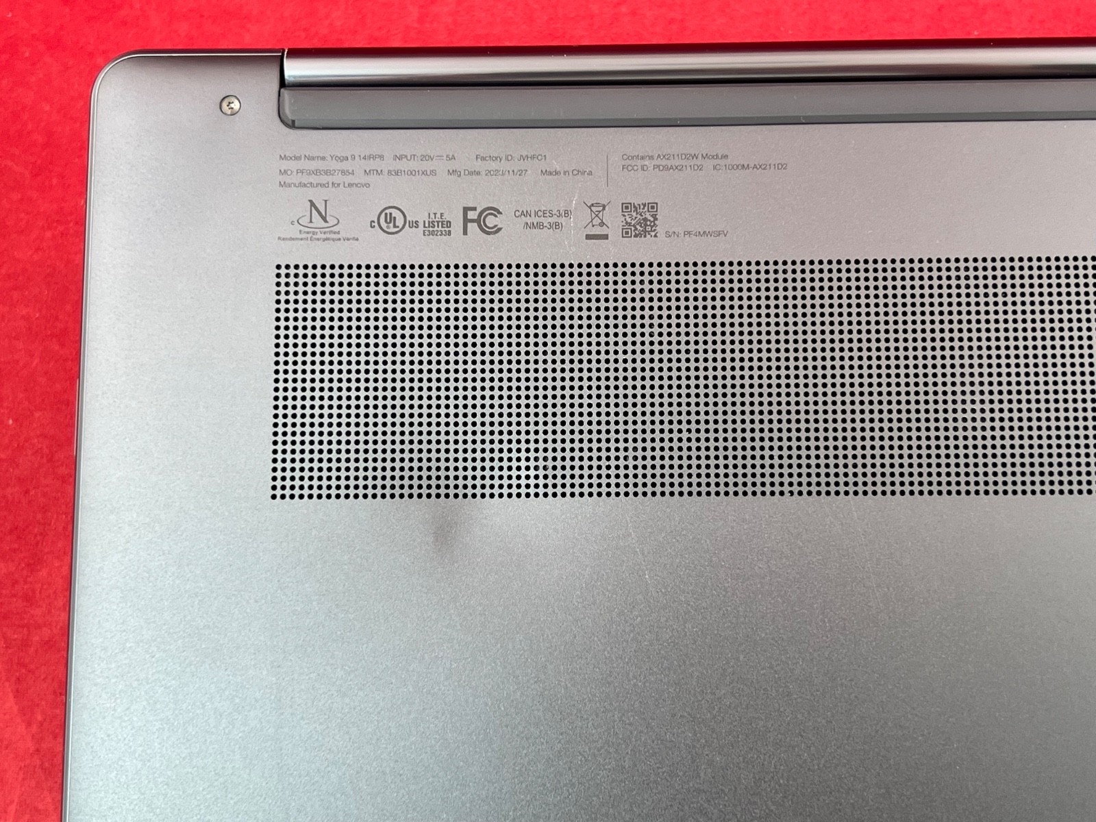 4K LENOVO YOGA 9i 14″ CONVERTIBLE LAPTOP 1 TB SSD 16GB RAM INTEL i7-1360P +CASE!