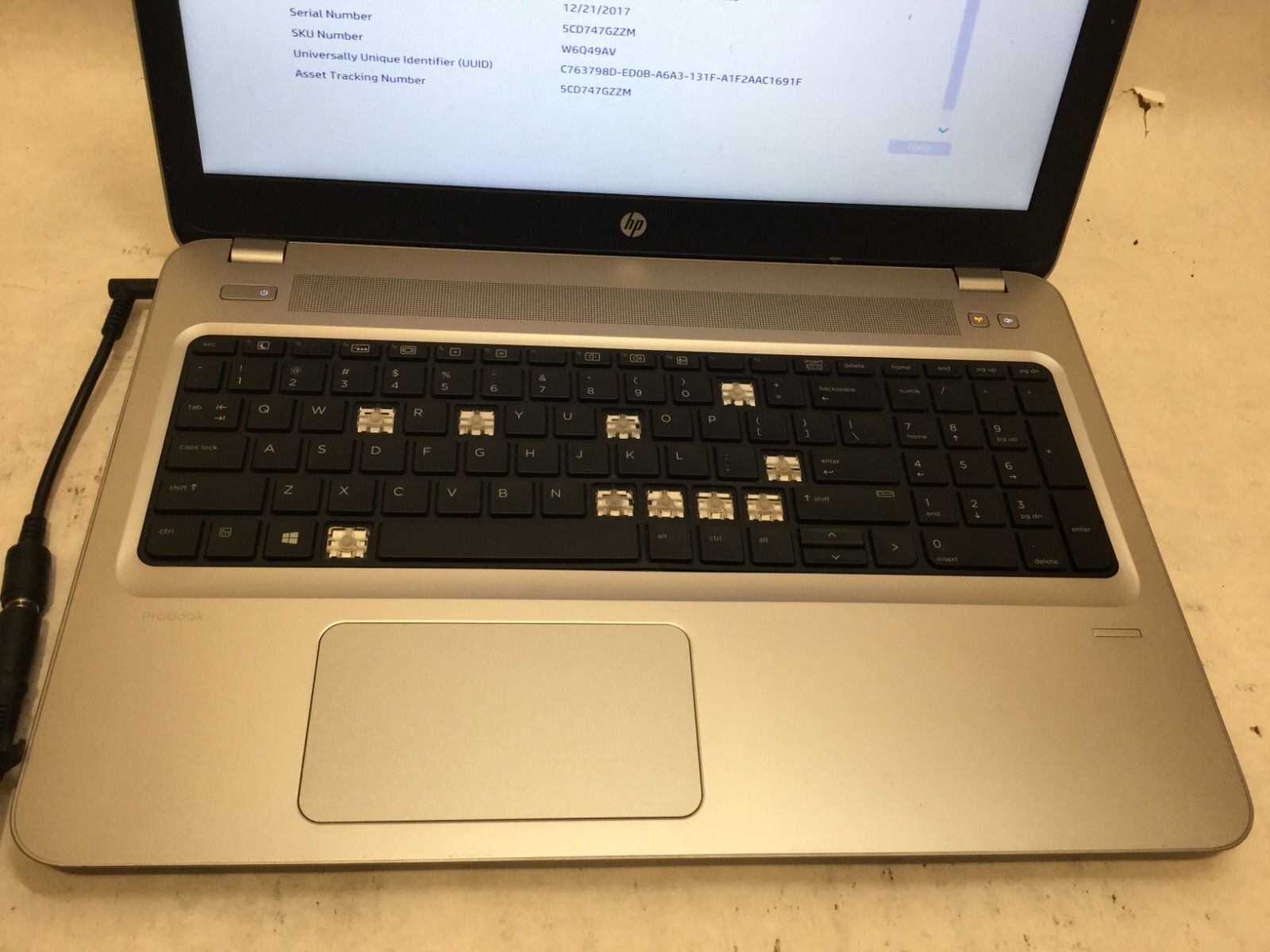 HP ProBook 455 G4 / AMD A10-9600 R5 10 CC. (4C+6G) @ 2.4GHz / (NO STORAGE) -MR