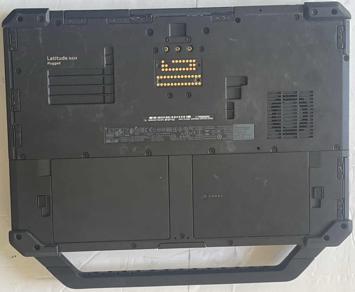 Dell Latitude 5424 Rugged Intel i5-8350U 16GB 256GB NVMe W11 Pro GPS LTE Touch