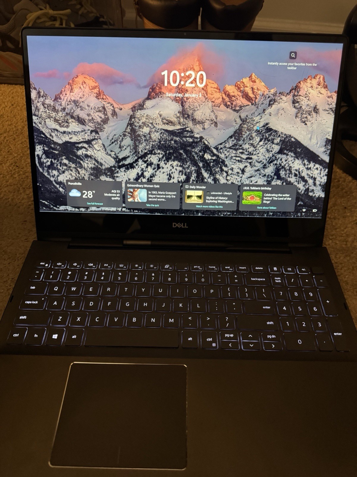 Dell Inspiron 7591 2in1 15.6″ UHD Touch i7-10510U 16GB Ram 256GB SSD READ**