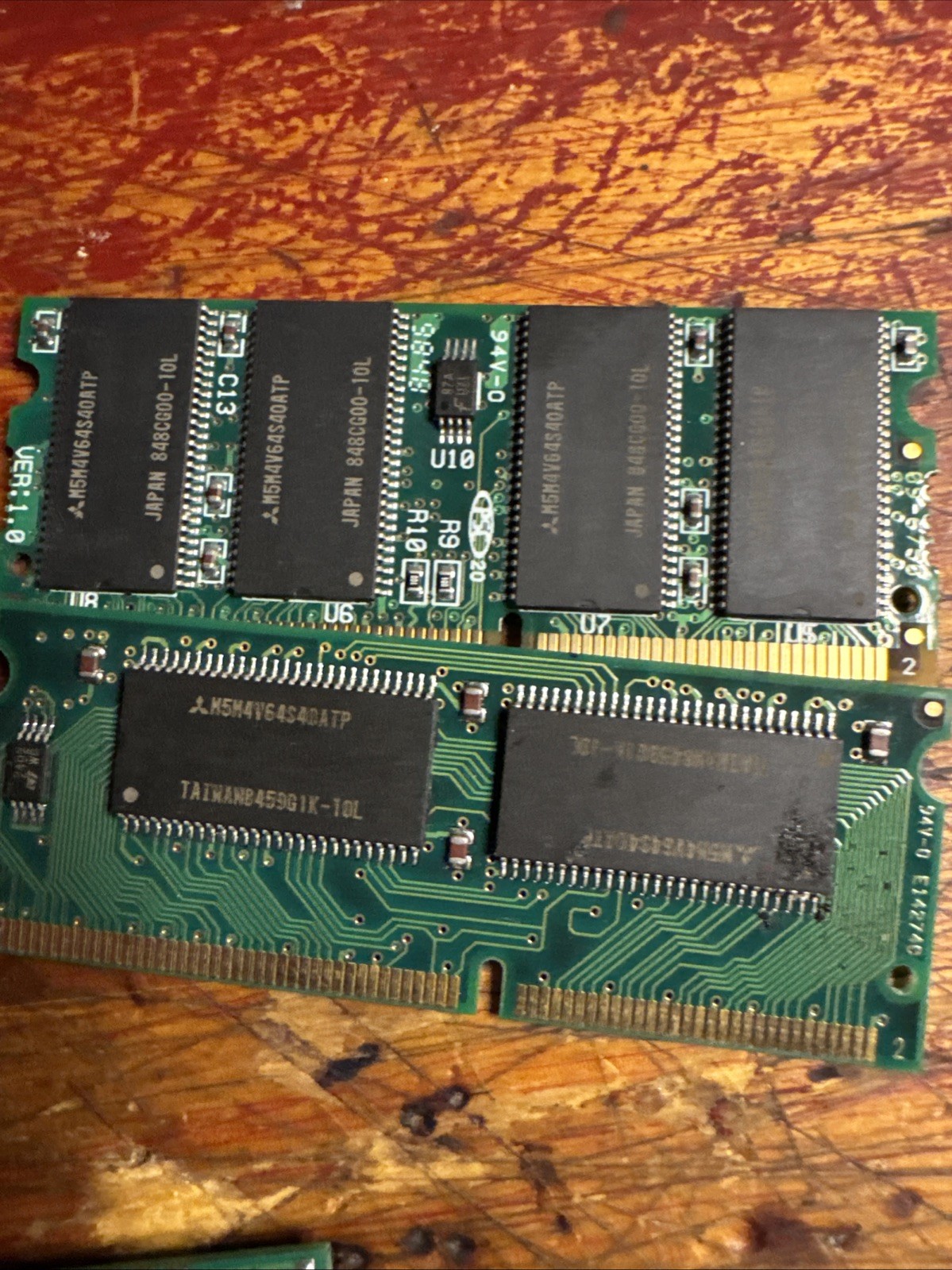 Lot Of 5 random parts (from IBM thinkpads 90s laptops) RAM 32 DIMM / 64mb /CPU+