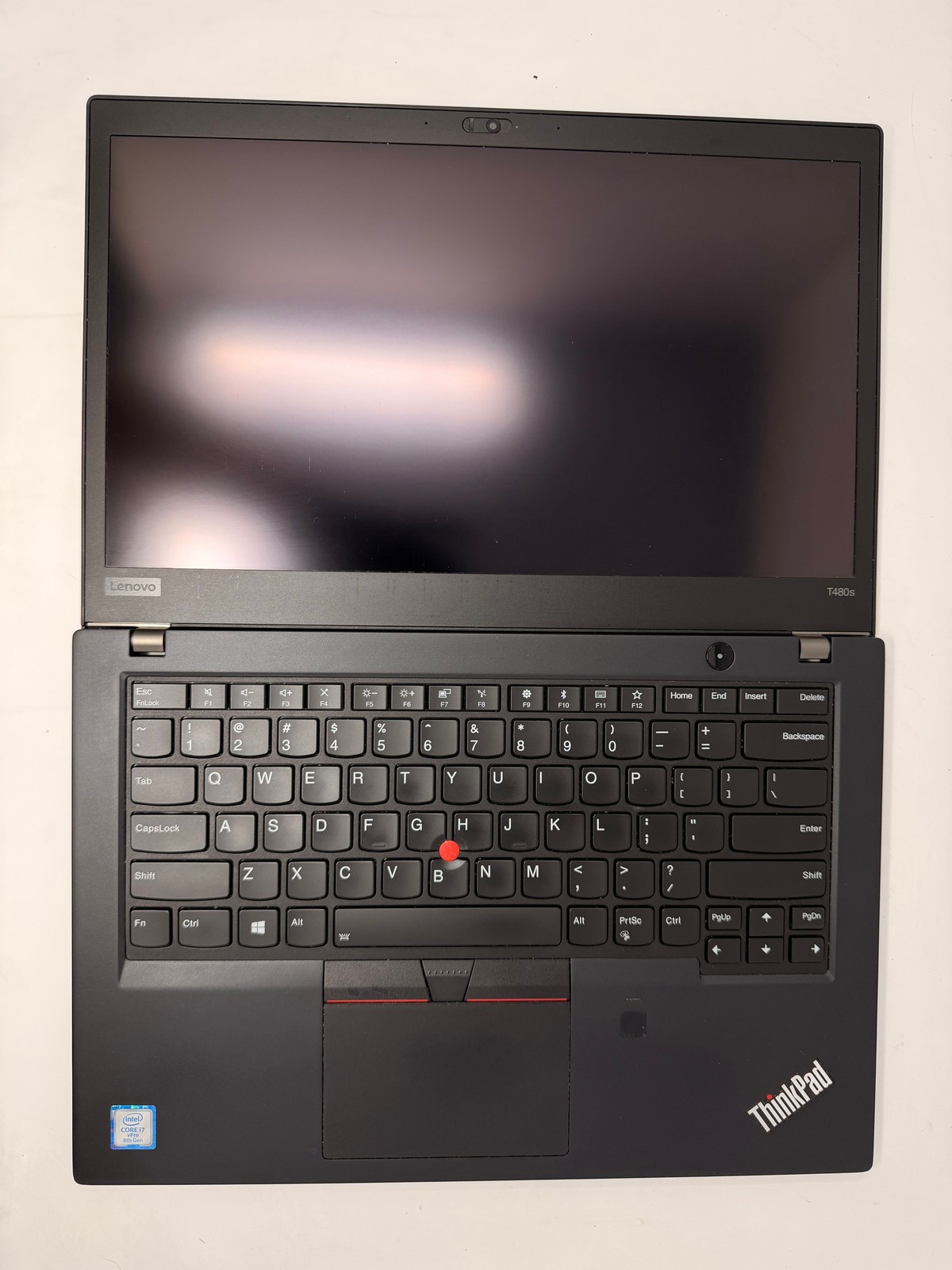 Lenovo ThinkPad T480s i7-8650U 16GB Intel Wireless 8265 / 8275 480GB NVMe SSD