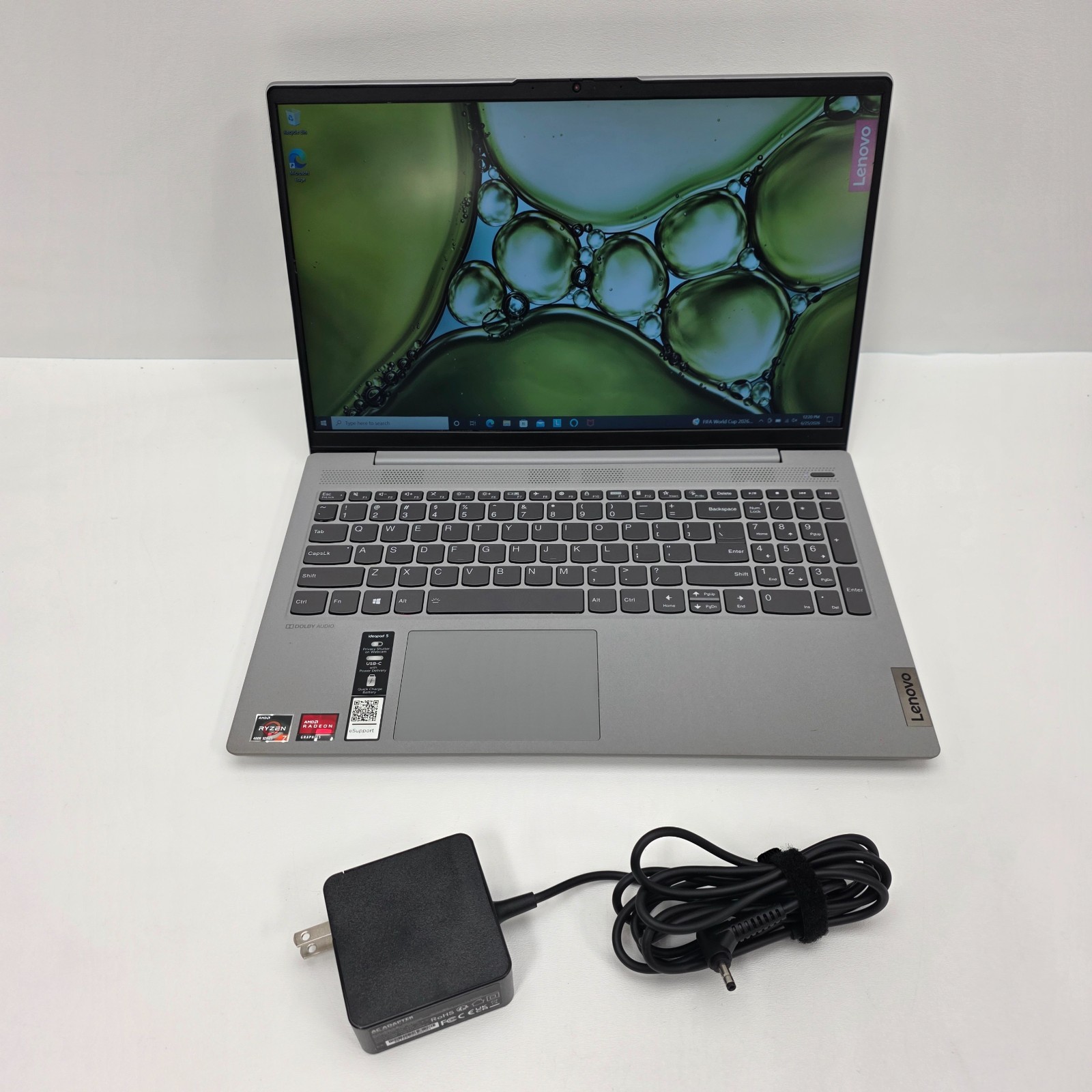 LENOVO IdeaPad 5 15ARE05 15.6″ Ryzen 7 4700U 2.00Ghz 8GB RAM 512gb NVMe WIFI