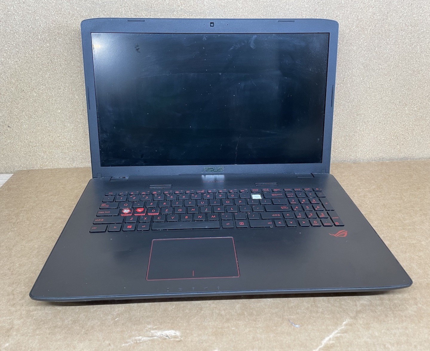 ASUS GL552V Laptop w/ Intel Core i7-6700HQ 2.60 GHZ, 8GB RAM, WIN10 – *READ*