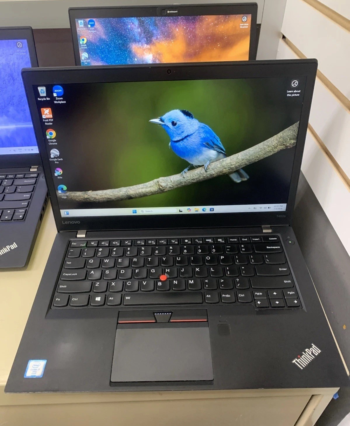 🔥5x Lenovo ThinkPad T460S 8GB 128GB SSD Intel Core i7-6600u 14″☆WIN 11 PRO☆