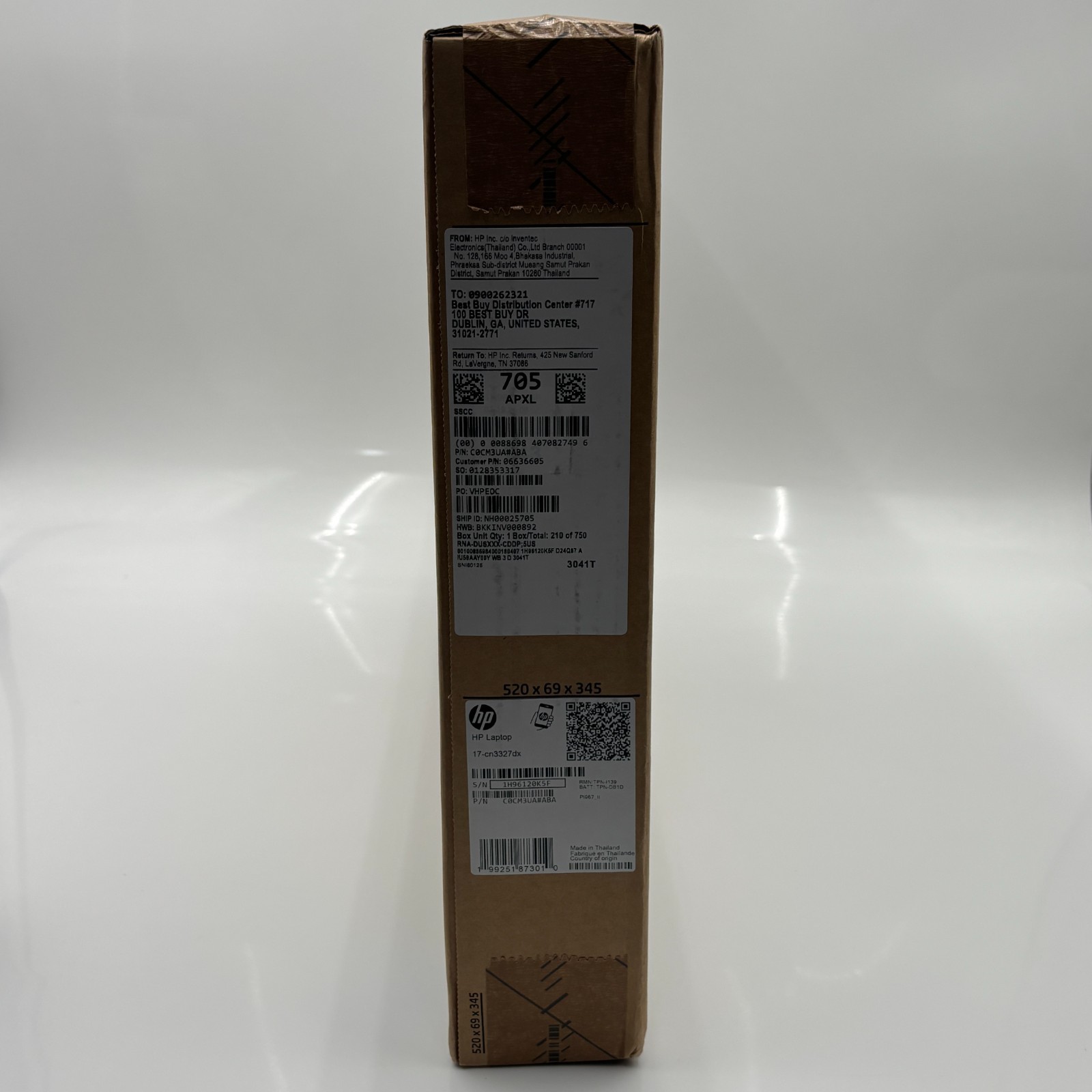 HP Laptop 17-cn3327dx 17.3″ FHD Intel Core i7-1355U 16GB RAM 1TB SSD – Silver