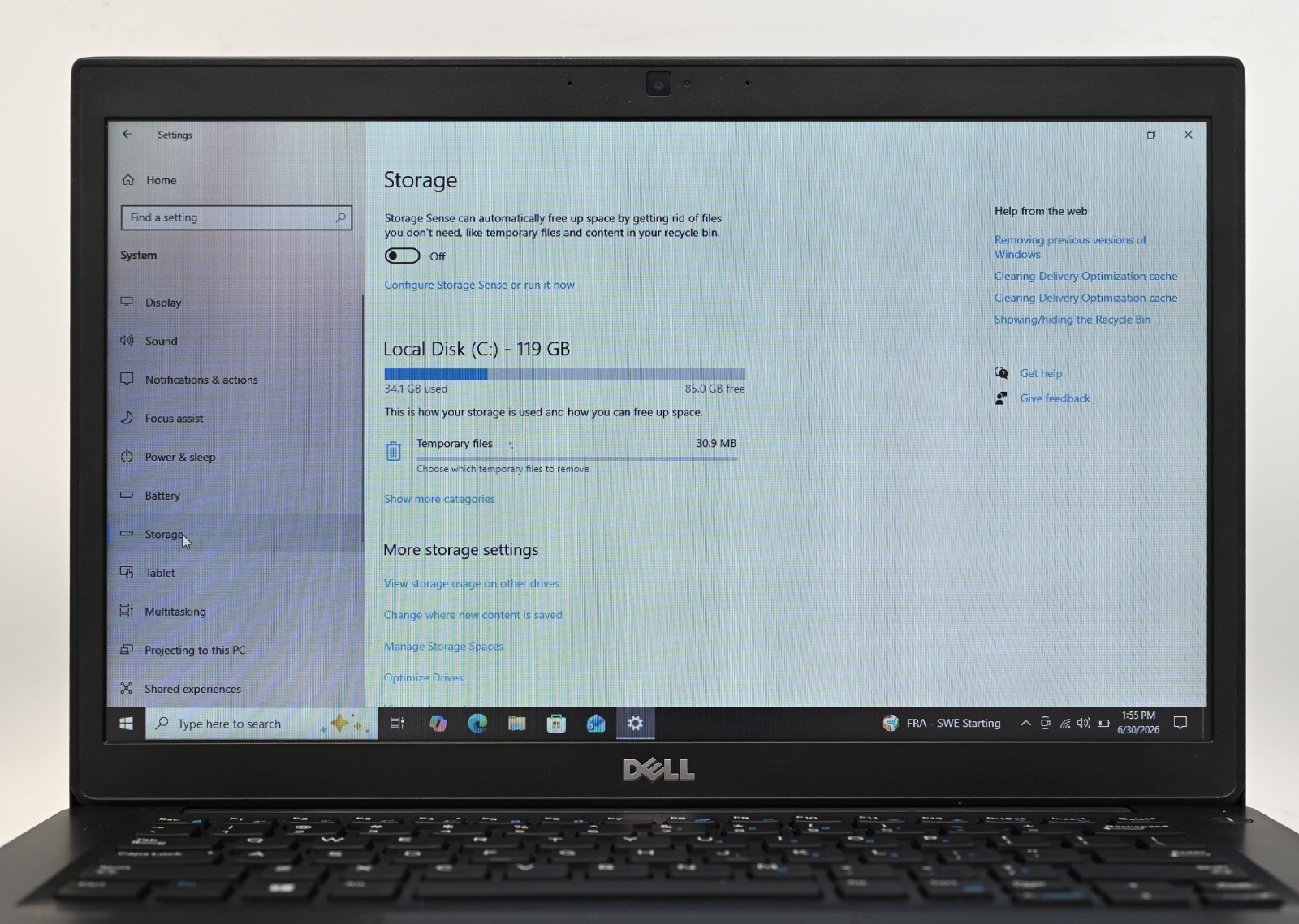 Dell Latitude 7480 i5-6300 2.4GHz 8GB RAM 128GB SSD Windows 10 Pro