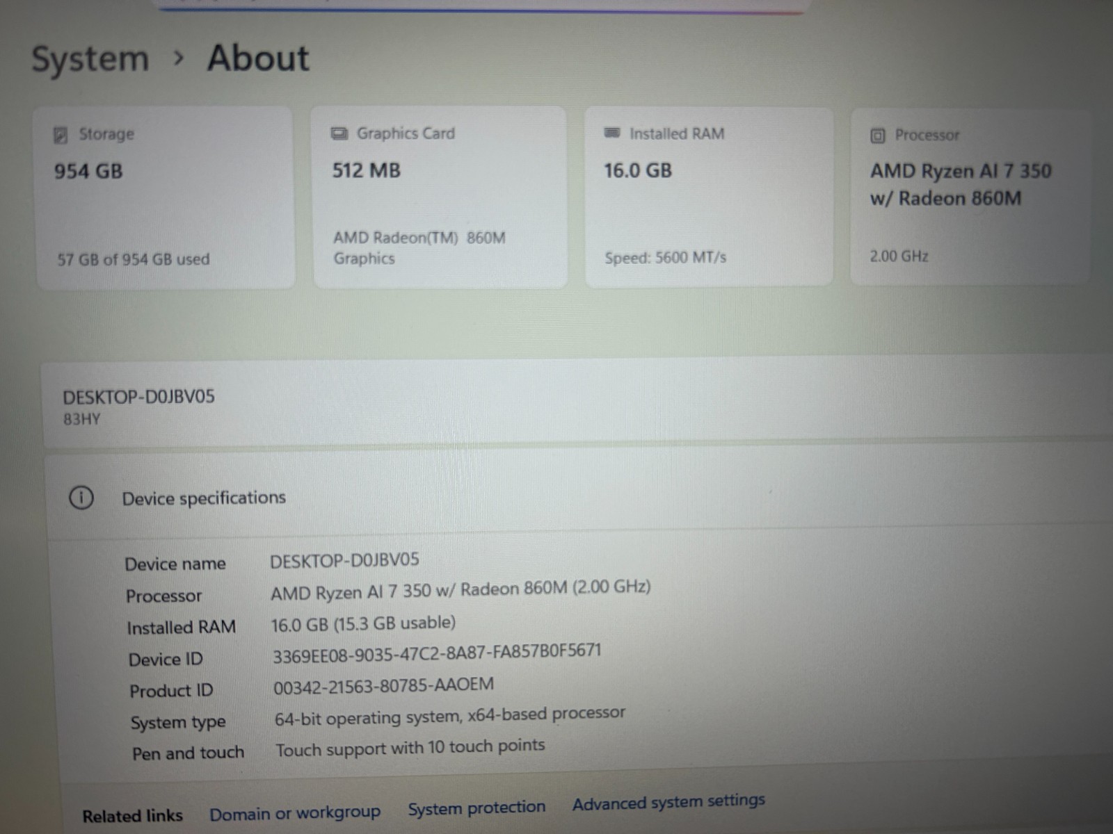 LENOVO IdeaPad 5 2-in-1 16AKP10, AMD Ryzen AI 7 350, 16 GB RAM, 1 TB NVMe SSD
