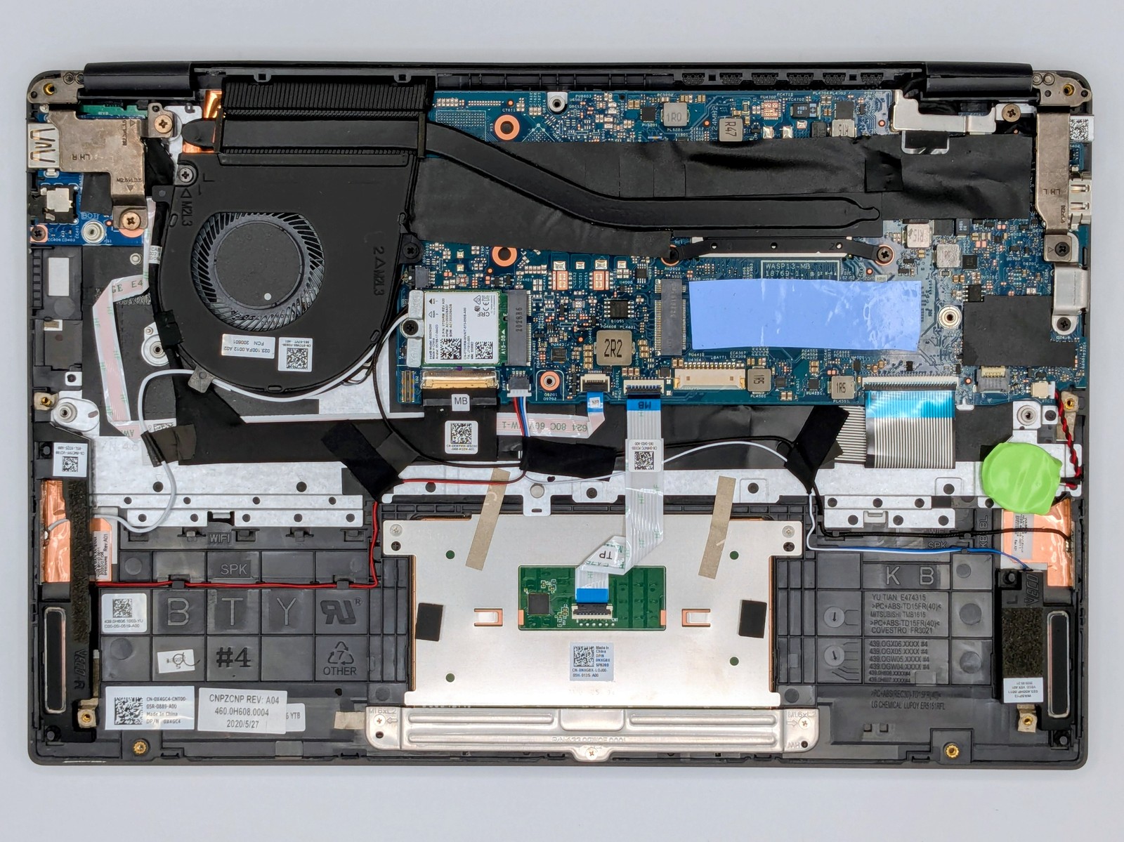 Dell Latitude 3301 FHD I3-8145U 4GB Webcam Motherboard Palmrest *READ*