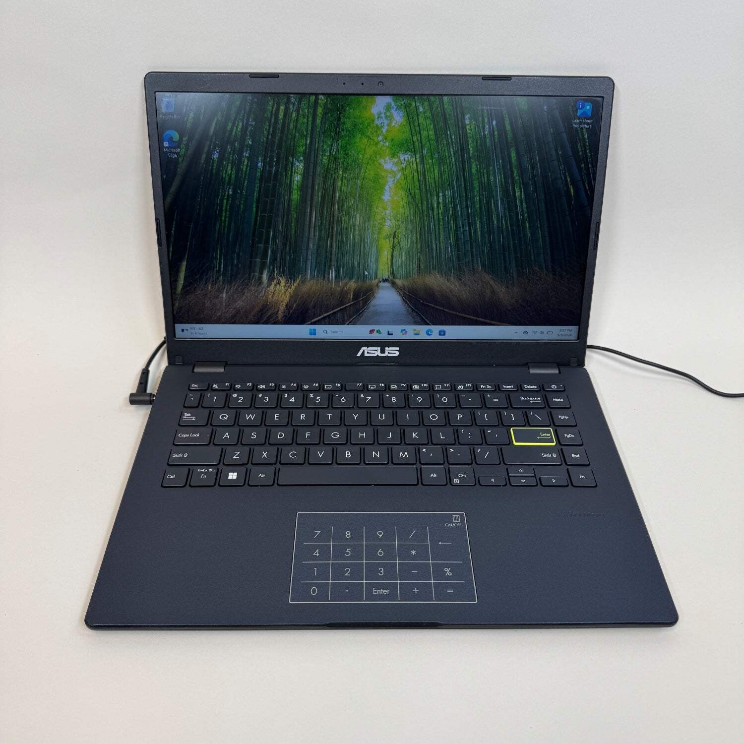 Broken Asus E14M NDXL 14″ Celeron N4020 1.1GHz 4GB RAM 64GB SSD Bad Battery