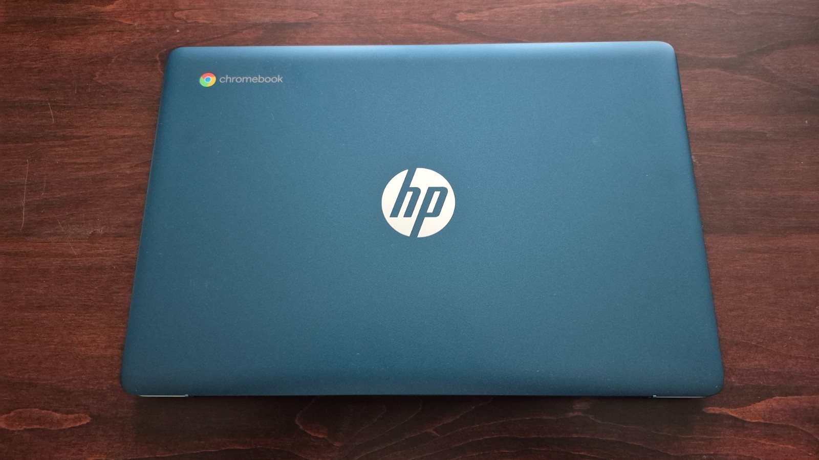HP Chromebook 14a-na0011ds 14 Inches HD Touchscreen Laptop – Forest Teal 3P510UA