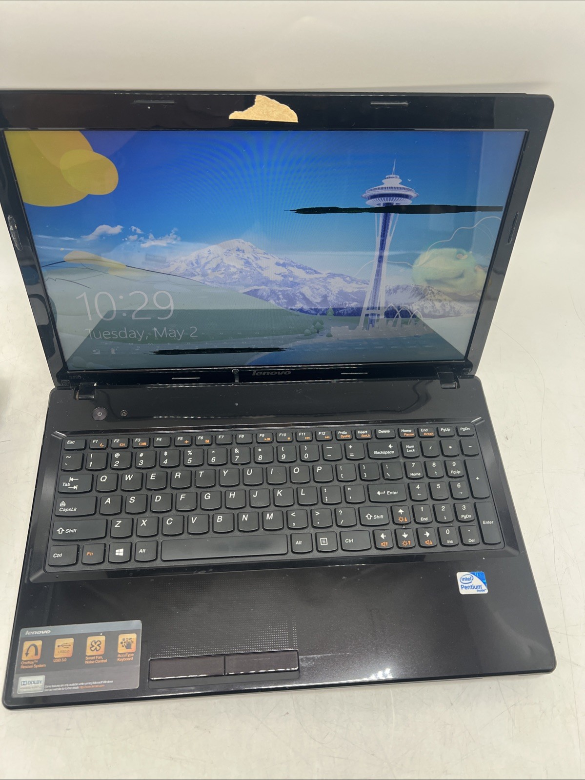 Lenovo G580 15.6″ Intel Pentium Processor | For Parts/Repair