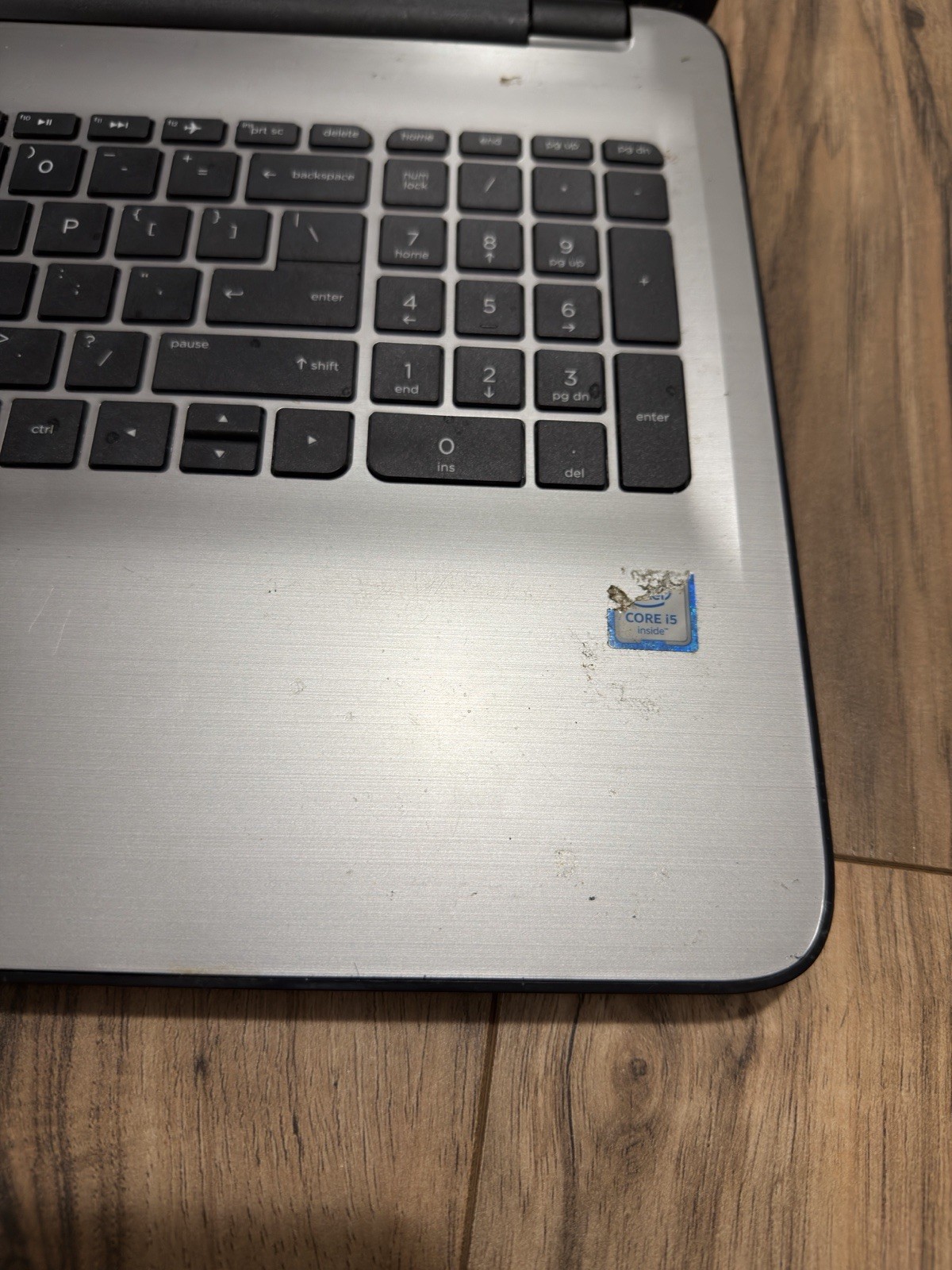 Broken For Parts HP 15-AY067NR Laptop Computer 15.6″ i5-6200U READ DESCRIPTION!!
