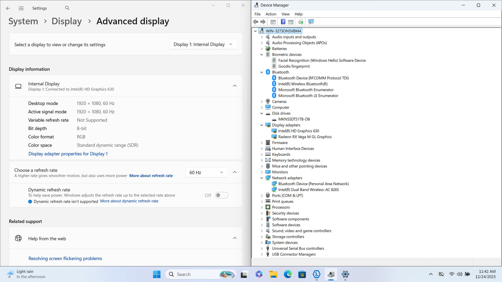 Dell XPS 15 9575 2-in-1 15″ FHD Touch I7-8706G 1TB SSD 16GB W11P *READ*