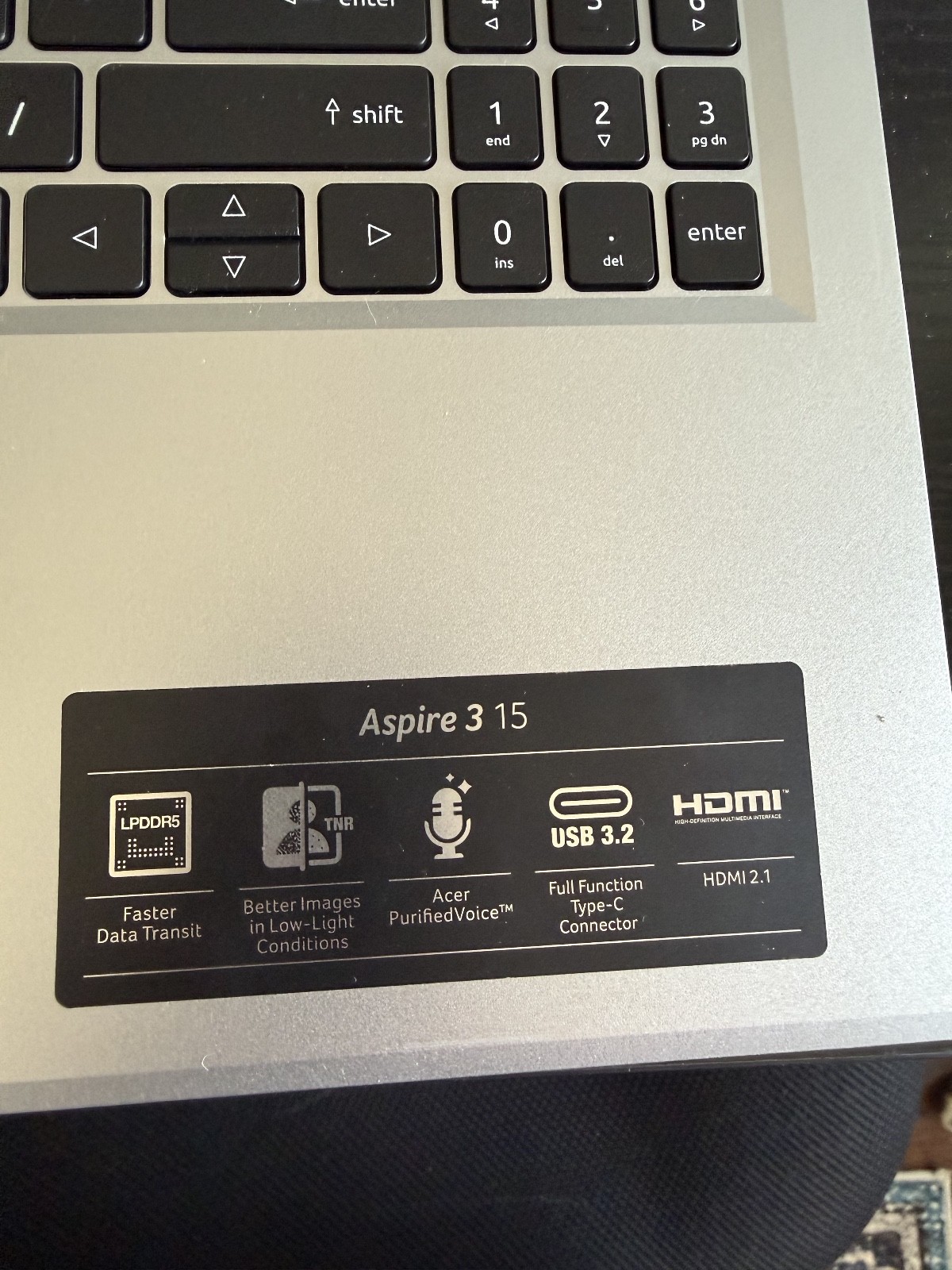 Acer Aspire 3 A315-24PT 15.6″ (1TB SSD, AMD Ryzen 5 7000 Series, 4.30 GHz, 16GB)