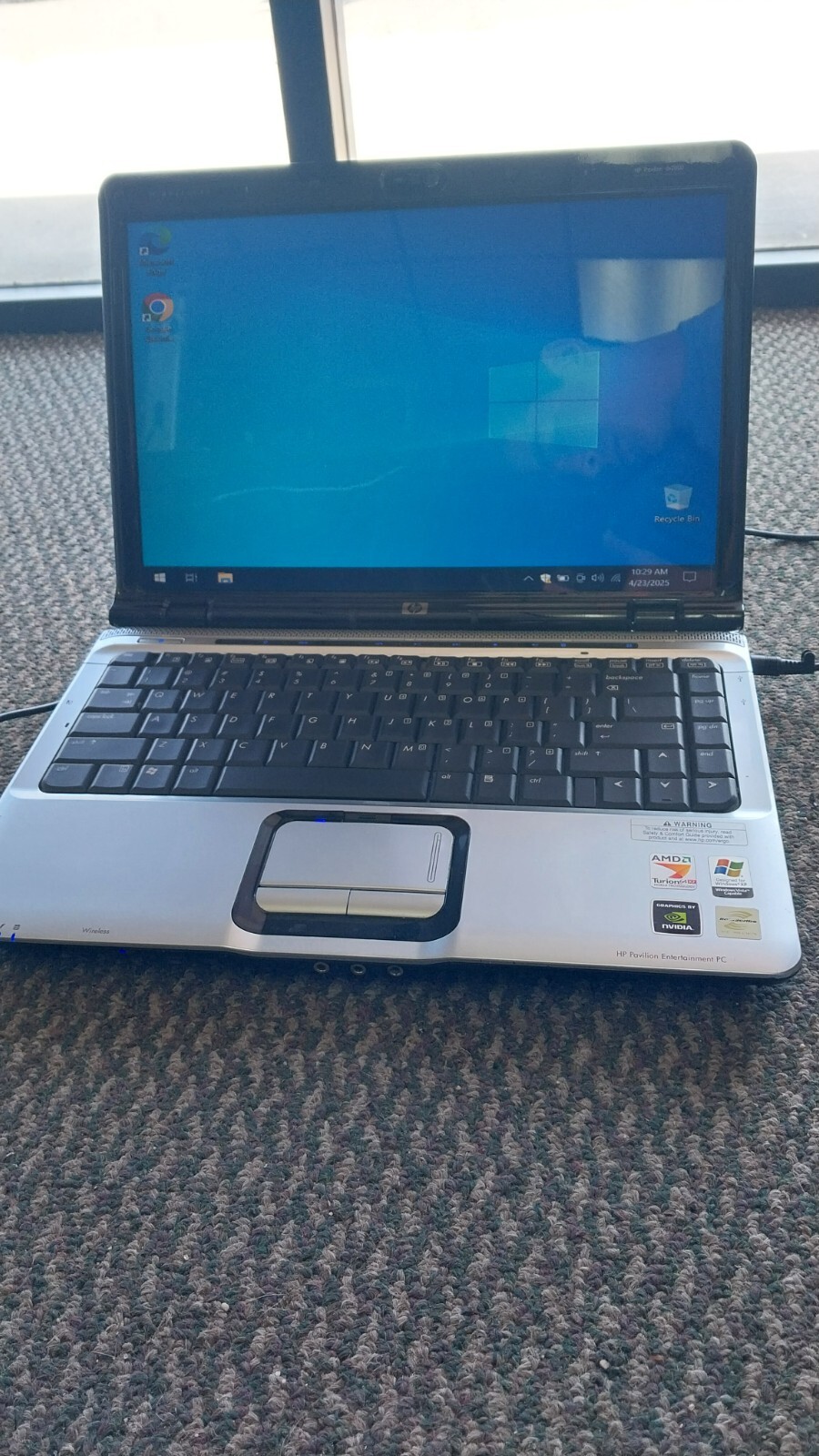 Hp Pavilion Dv2000 14′ Win 10 Pro AMD Turion 64×2 4GB RAM 120GB SSD
