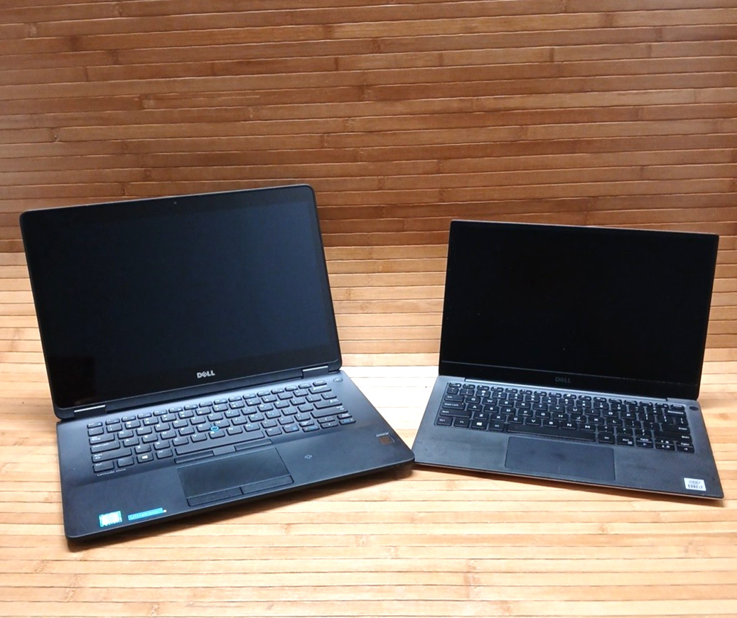 Lot of 2 Laptops Dell XPS 13 7390 & Dell Latitude E7470 Parts/Repair (NO BOOT)