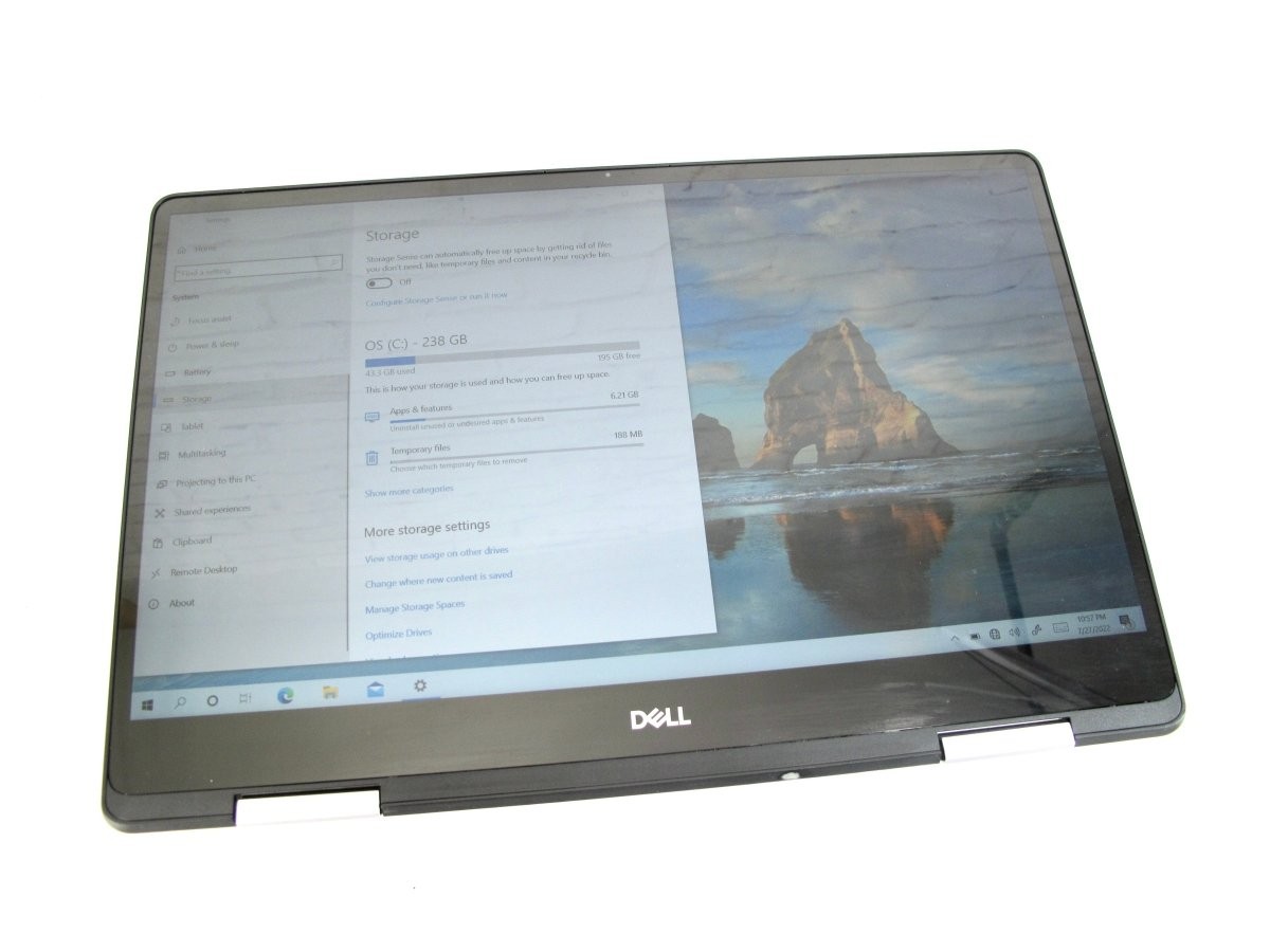 Dell Inspiron 7586 i5-8265U 1.60GHz 8GB 256 SSD Win 10 Computer + Tablet