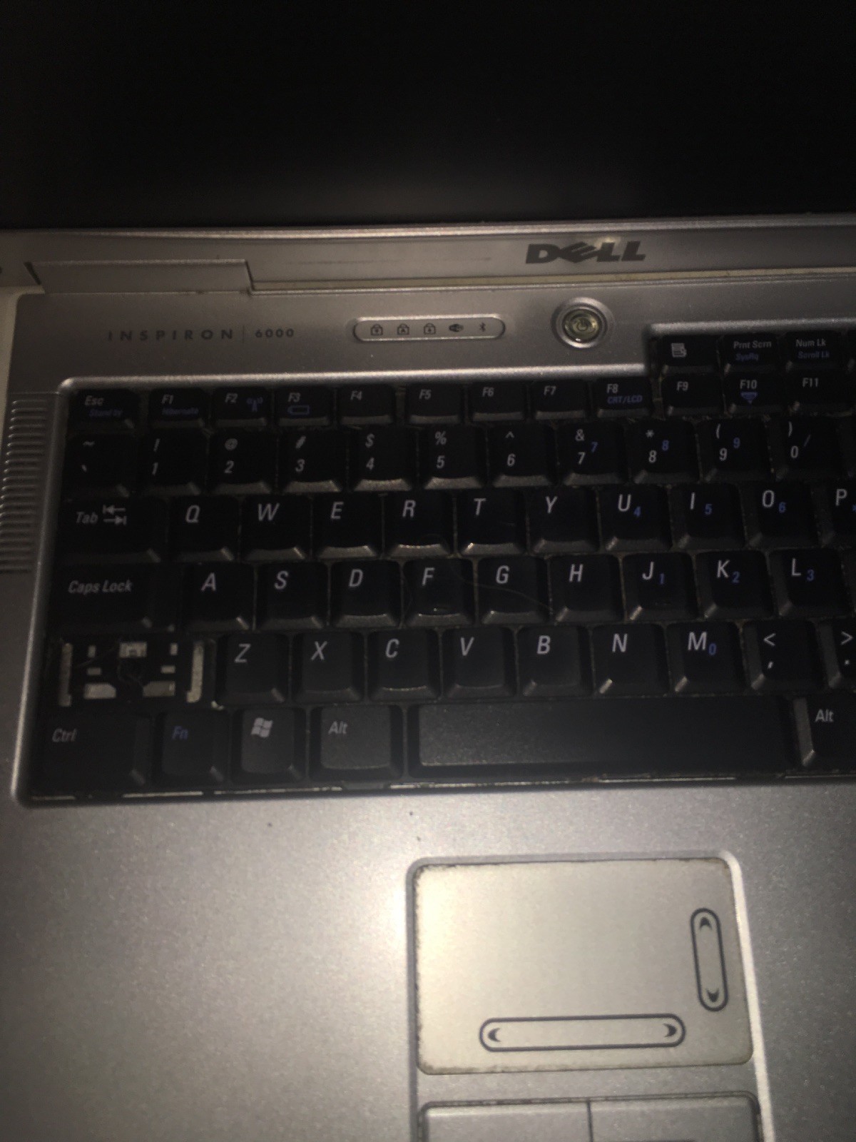 DELL Inspiron 6000 Laptop 1.73 GHz 512 MB CD/DVD-RW AC Adapter + Battery (NO HDD