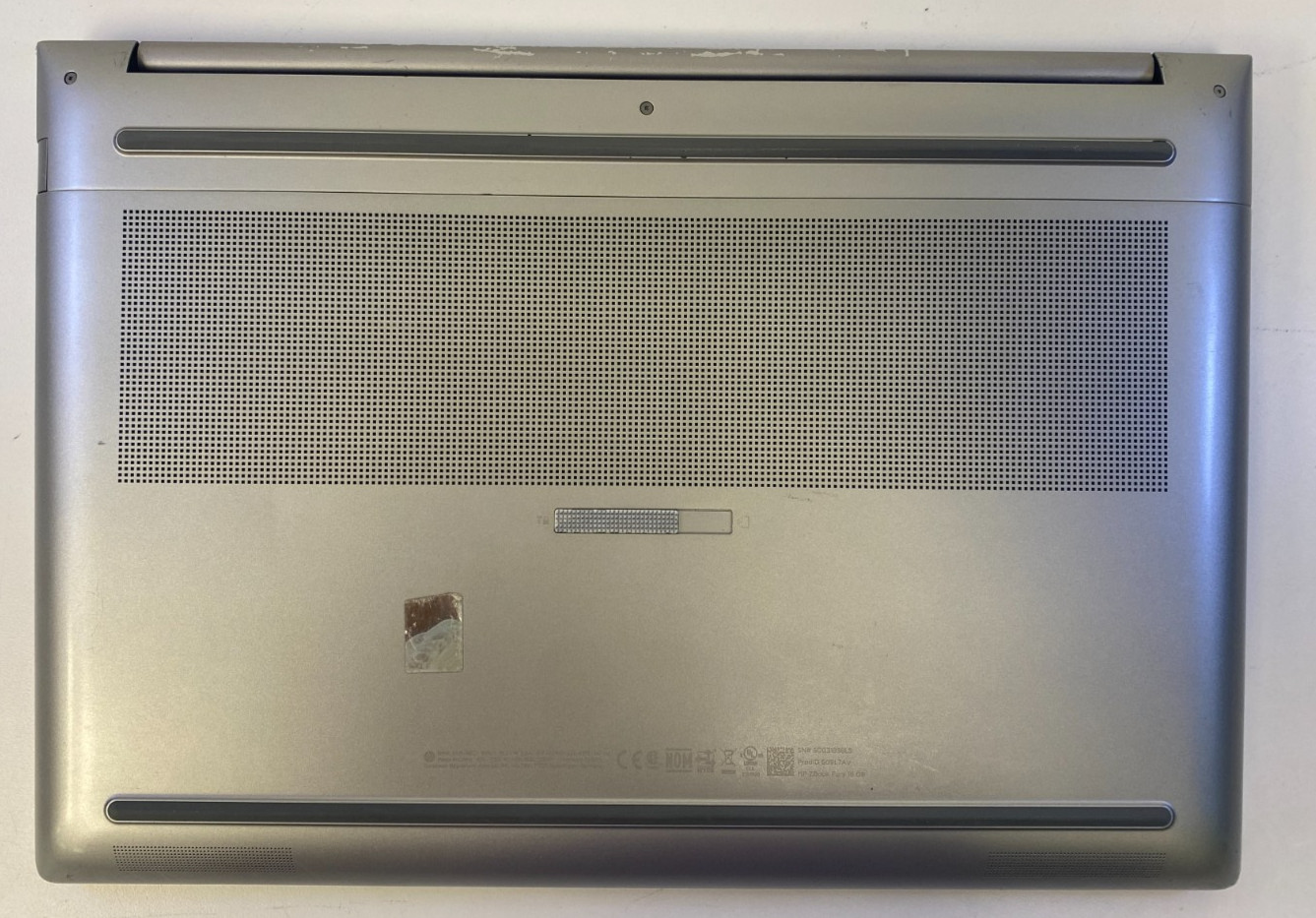 HP ZBook Fury 16 G9 i7-12800HX 16GB DDR5 RAM Nvidia RTX A3000 NO SSD/OS/Battery
