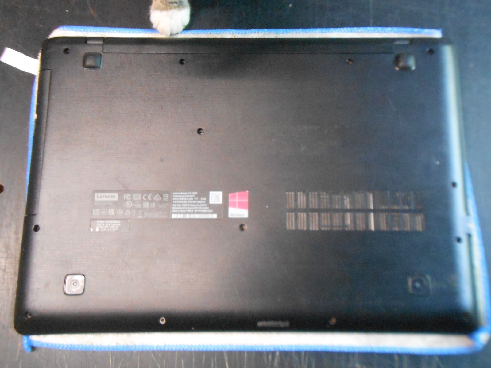 Lenovo Ideapad 110 N3060 BIOS Laptop 4GB NO OS/HDD Good Battery Part/Repair Only