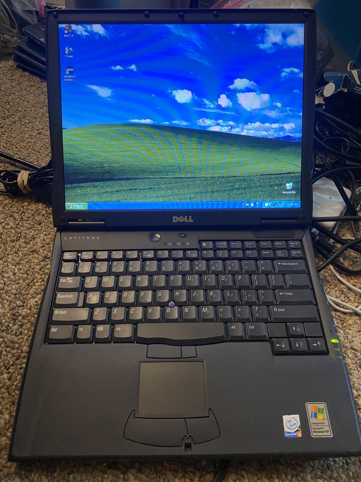 Dell Latitude C640 14” Laptop Pentium 4 M 1.8GHz 512MB RAM 30GB HDD WinXP – READ