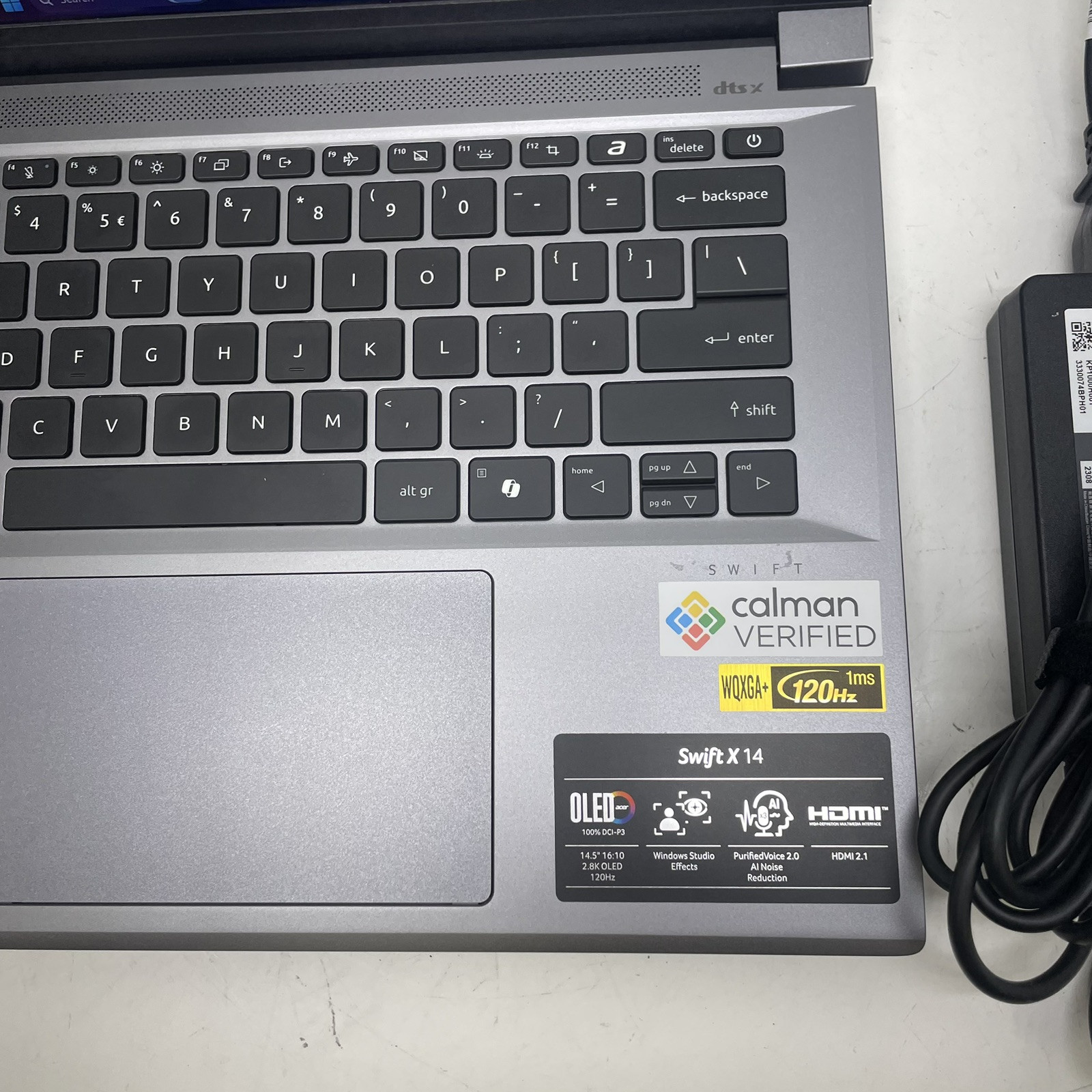 Acer Swift X 14 Core Ultra 7 16GB ram 1.40GHz GeForce RTX4050