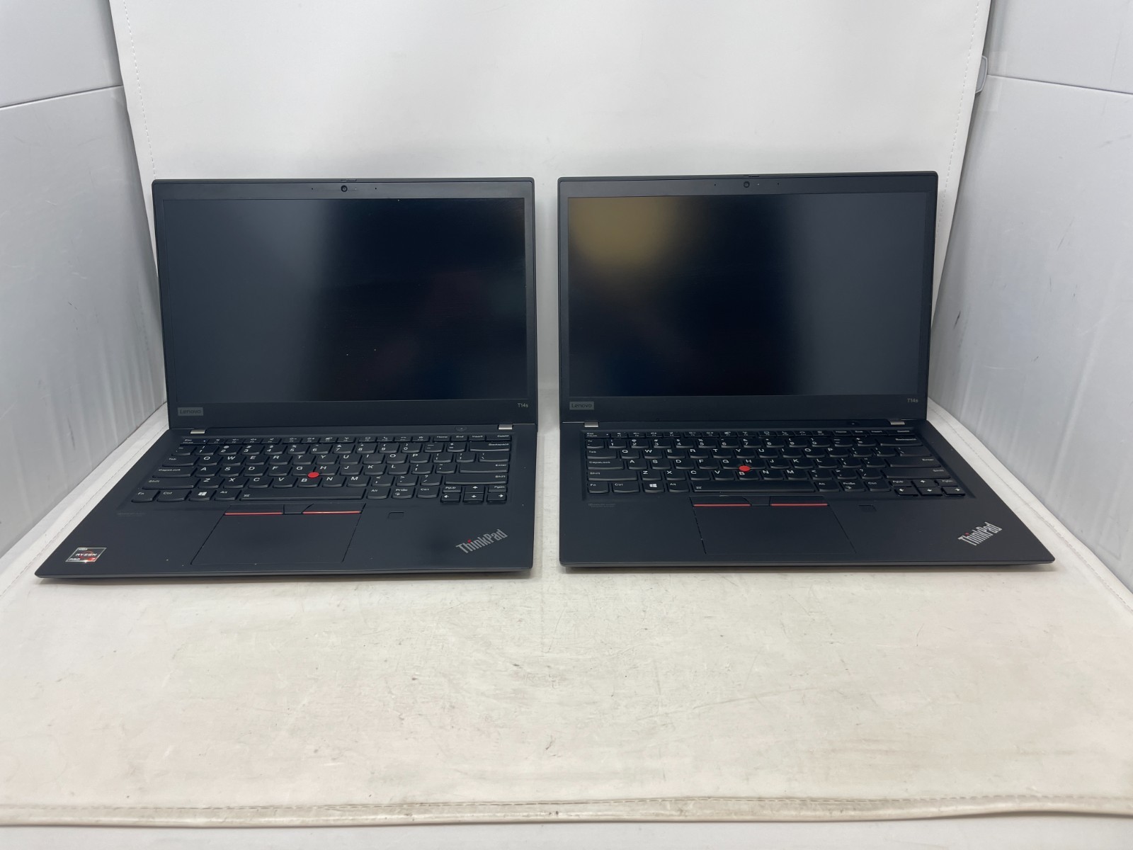 Lot of 2 Lenovo ThinkPad T14s AMD Ryzen 7 PRO 4750U 16GB 512GB NVMe 20UJ0YU00