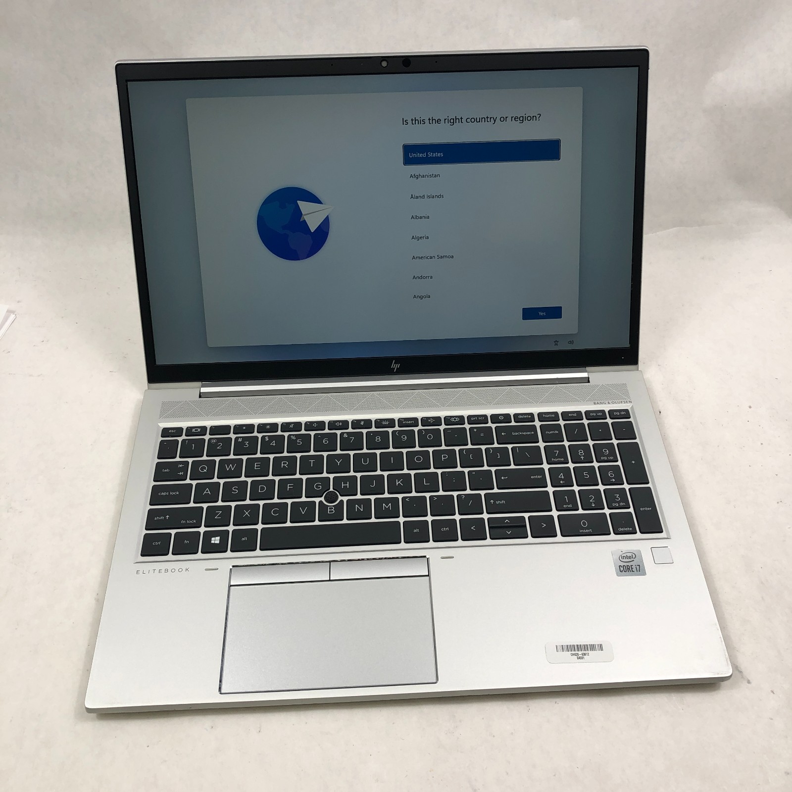 HP EliteBook 840 G8 Intel Core i5-1145G7 2.6GHz 16GB RAM 256GB SSD WIN 11 PRO
