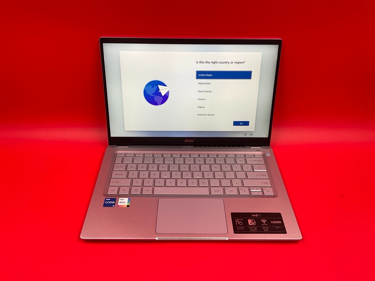 Acer Swift 3 SF314-512T-56cT i5-1240P 16GB 512GB BT5 WiFi6 14T W11H NX.K7FAA.001