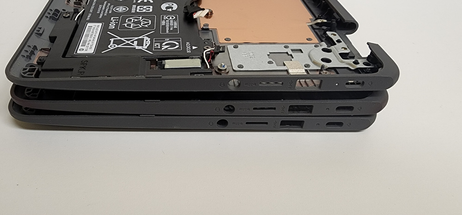 HP Chromebook X360 11 G1 EE Full Palmrest Assembly with Battery | Power Jack