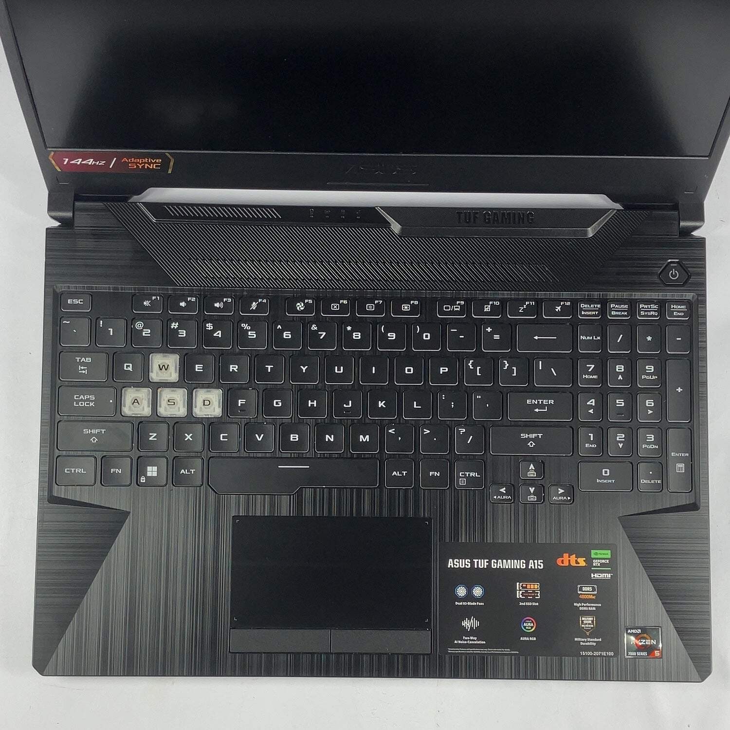Broken Asus TUF A15 FA506N 15.6″ Ryzen 5 7535HS 8GB 512GB GeForce RTX 2050 READ