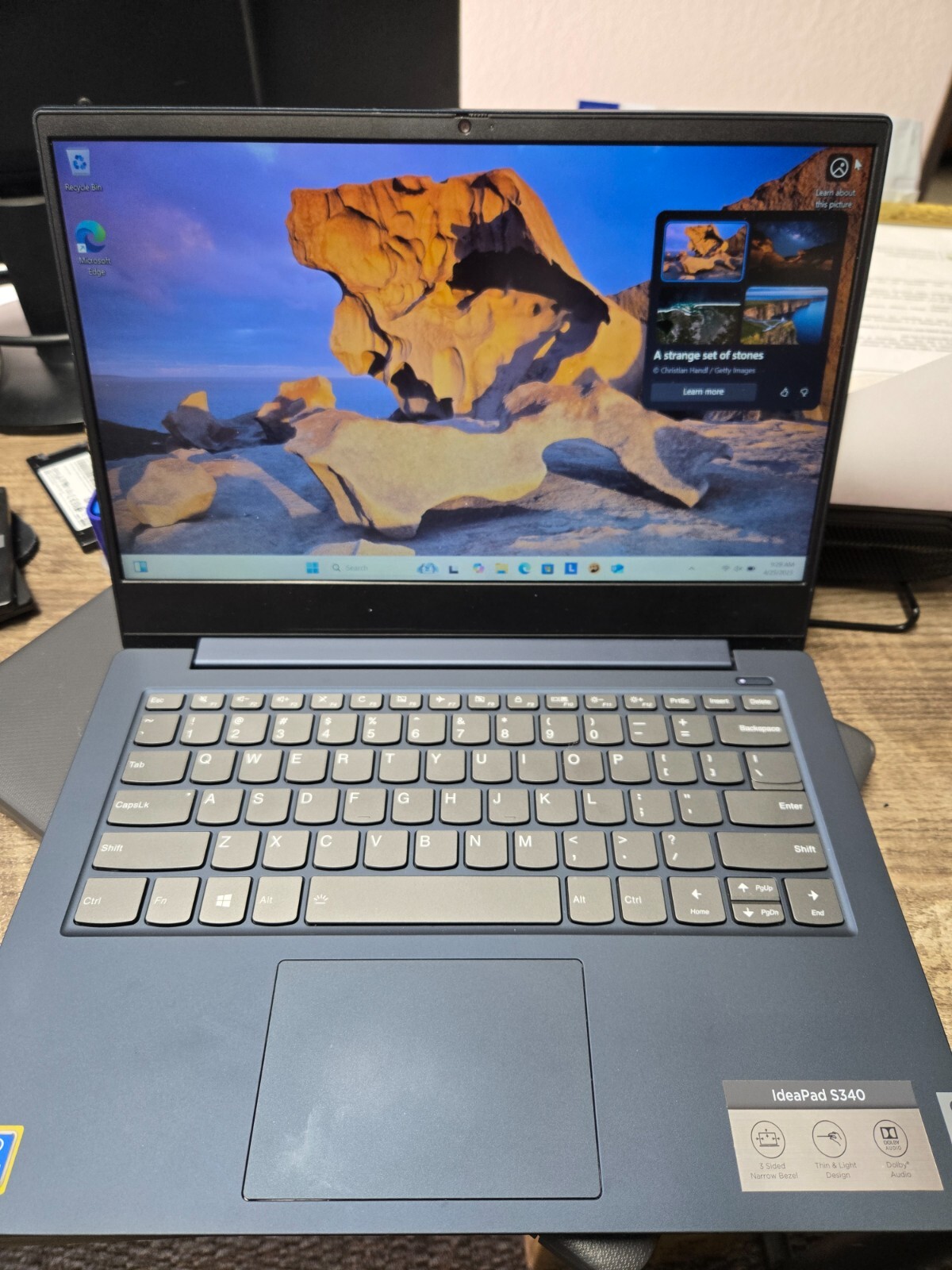 Lenovo IdeaPad S340-14IWL Win11 Intel Pentium 5405U 2.3GHz 8GB RAM 128GB SSD 14″